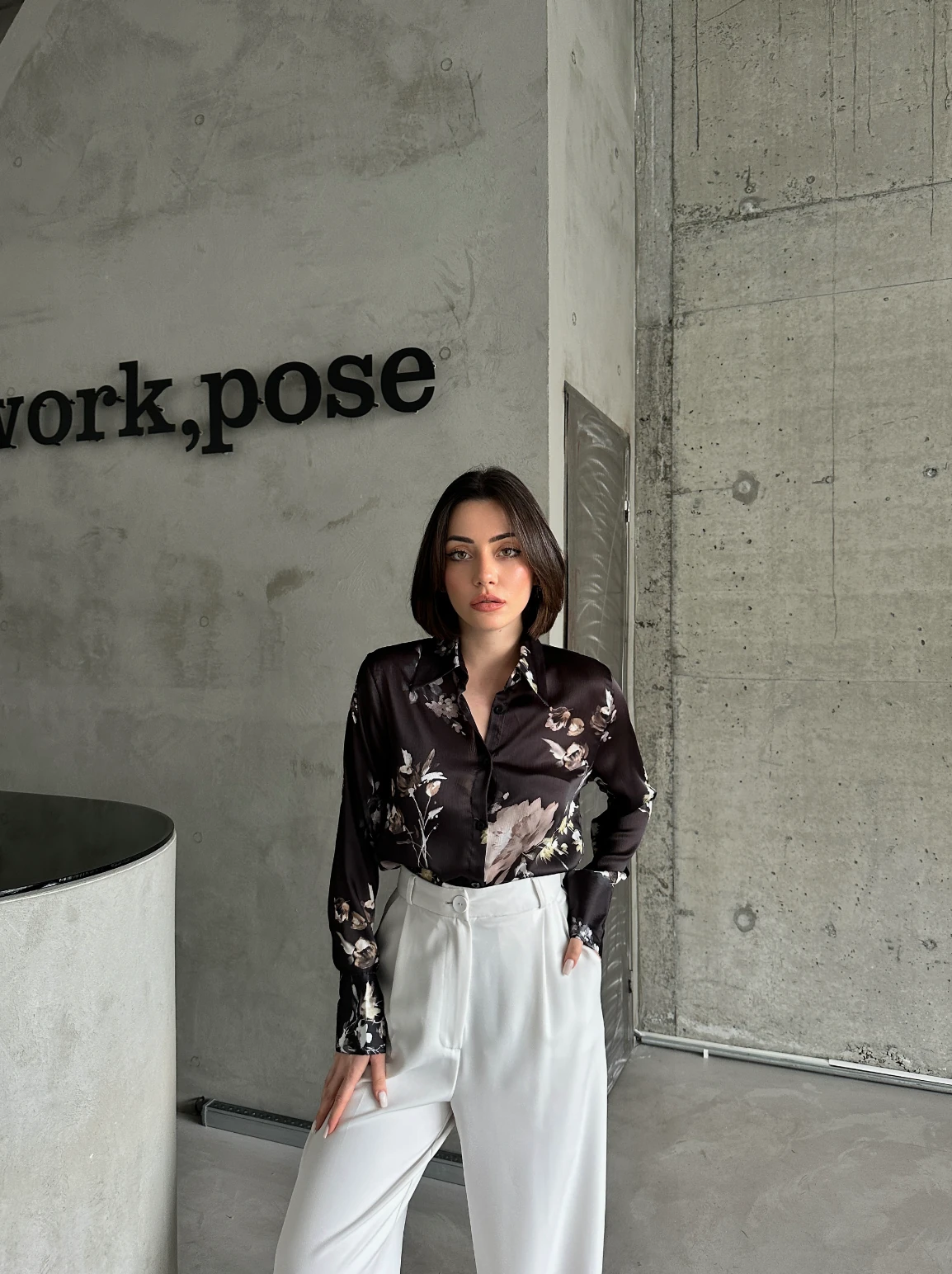 NİLÜFER DESEN GÖMLEK