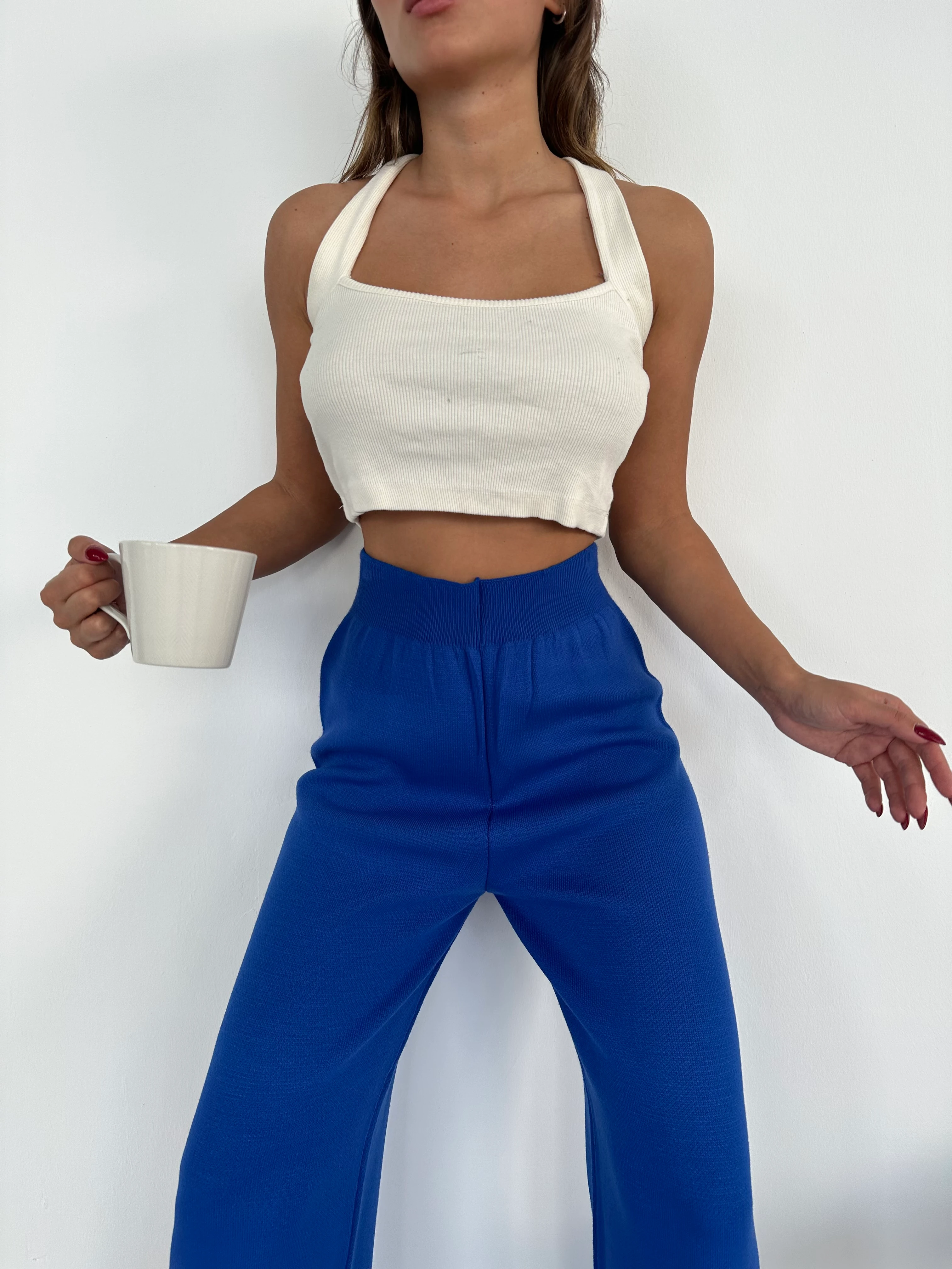 İPSİZ SADE BASİC PANTOLON - Saks