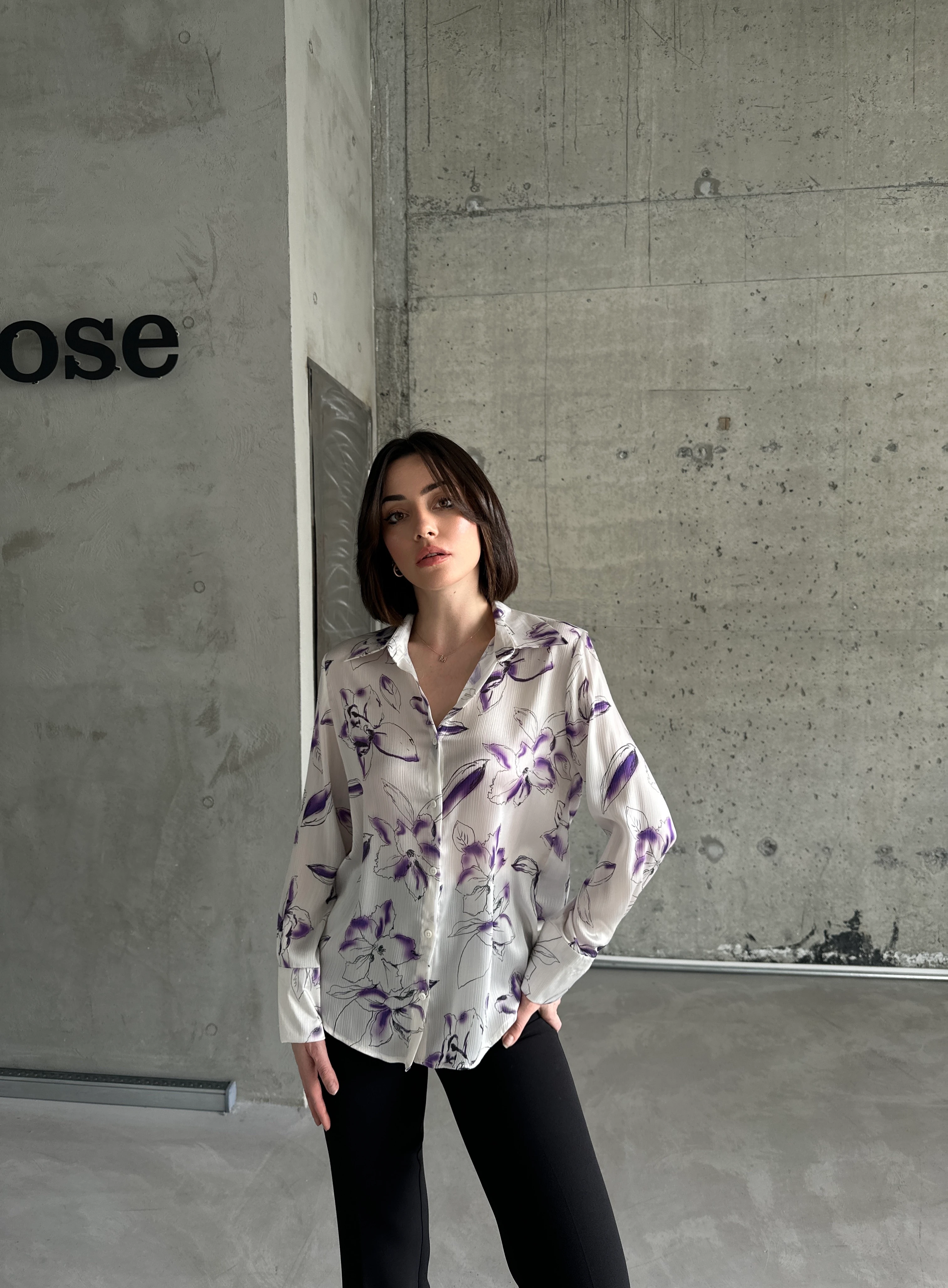 İLKBAHAR DESEN GÖMLEK