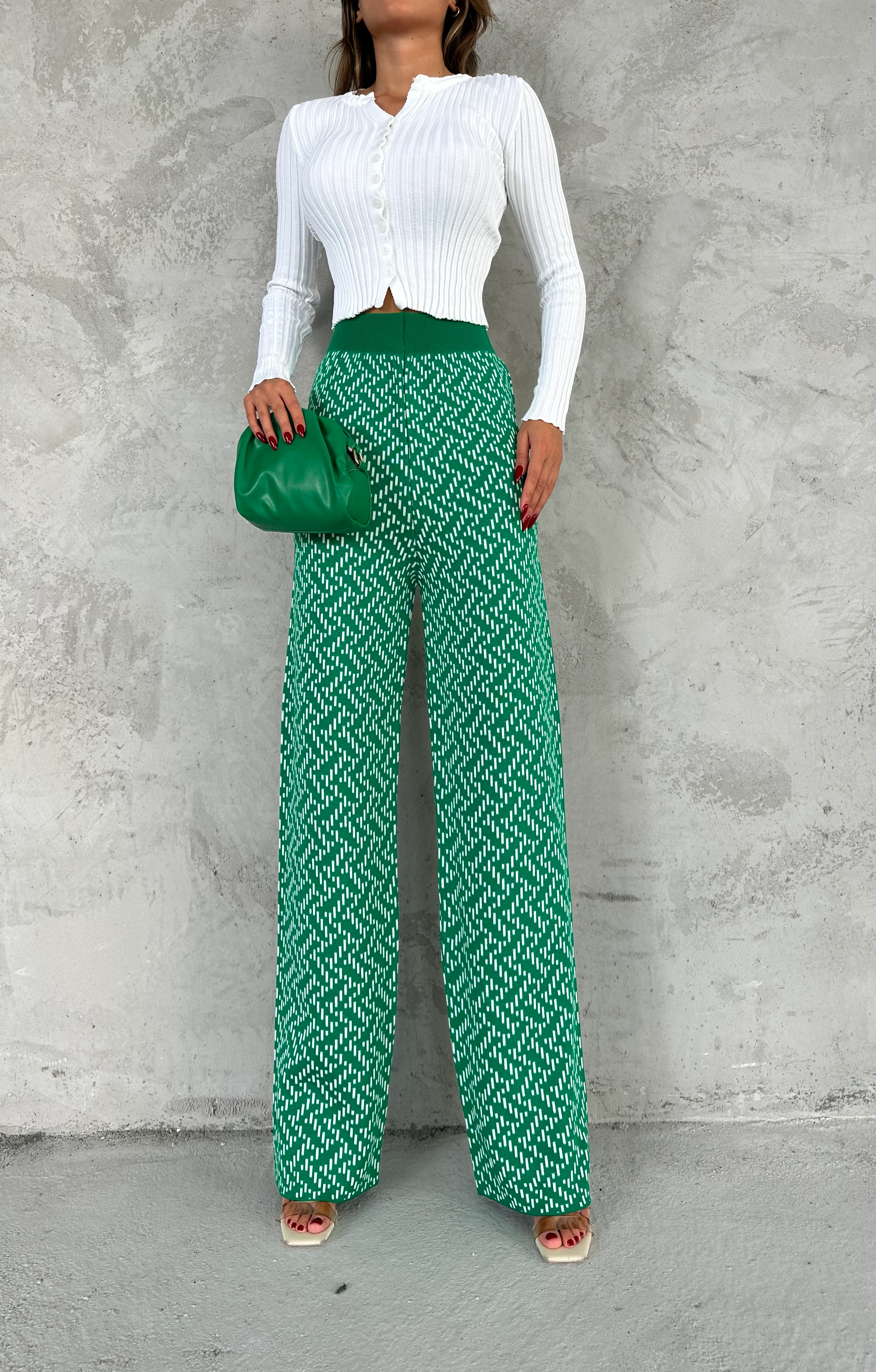 PETEK DESEN PANTOLON