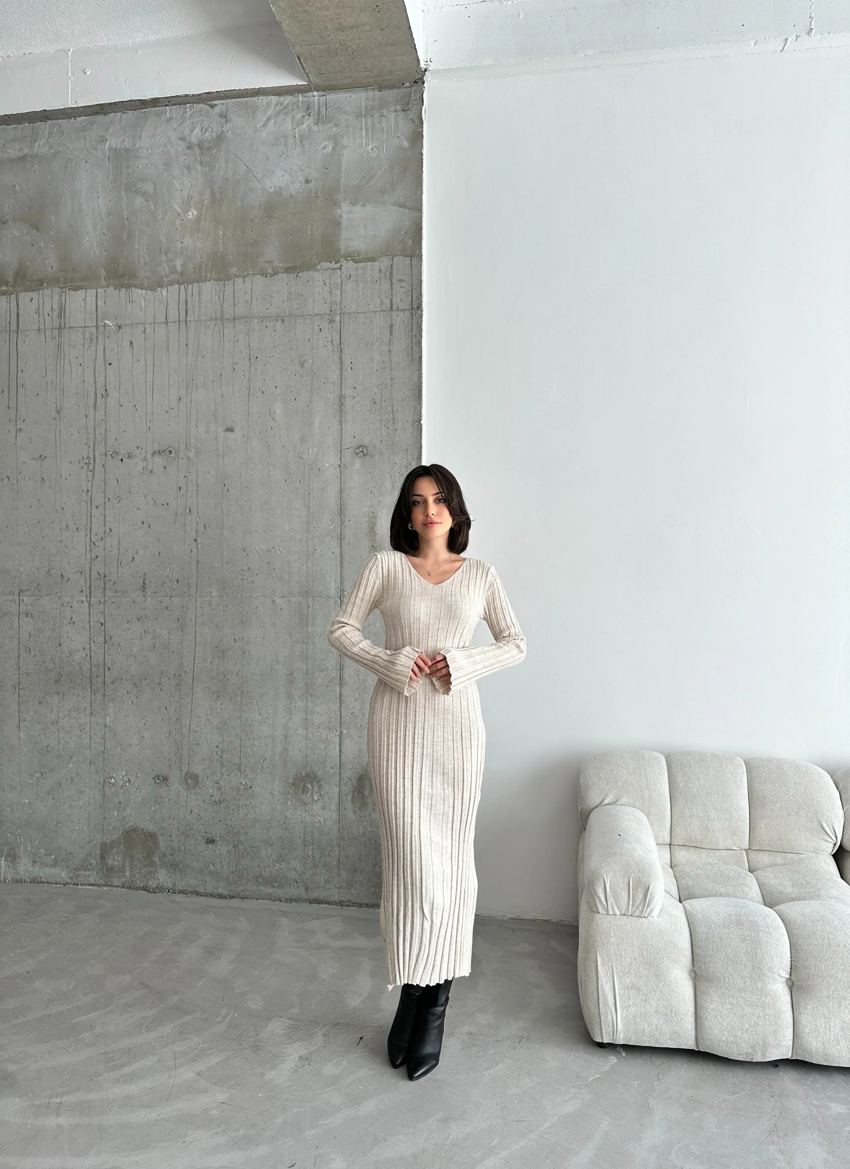 BAYILAN FİTİLLİ ELBİSE