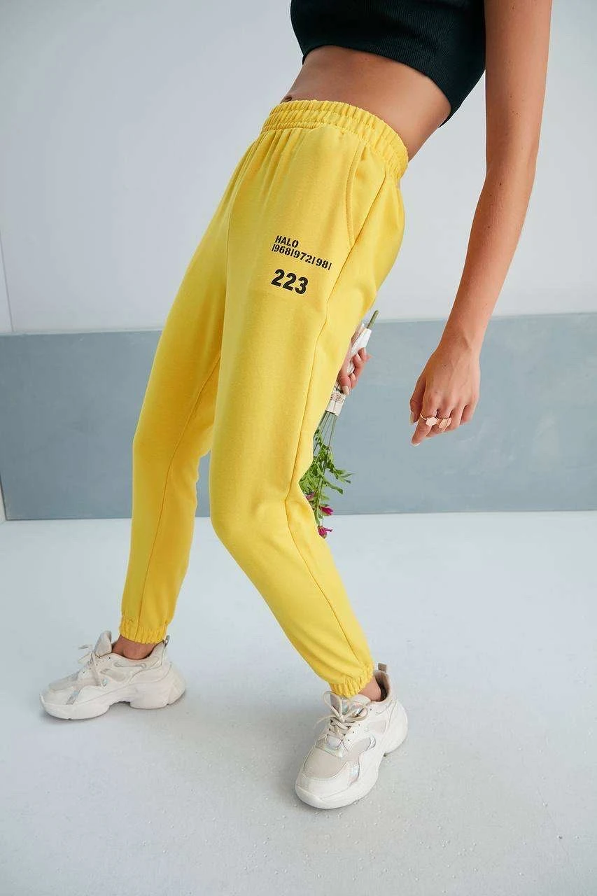 233 Eşofman Altı - Sarı