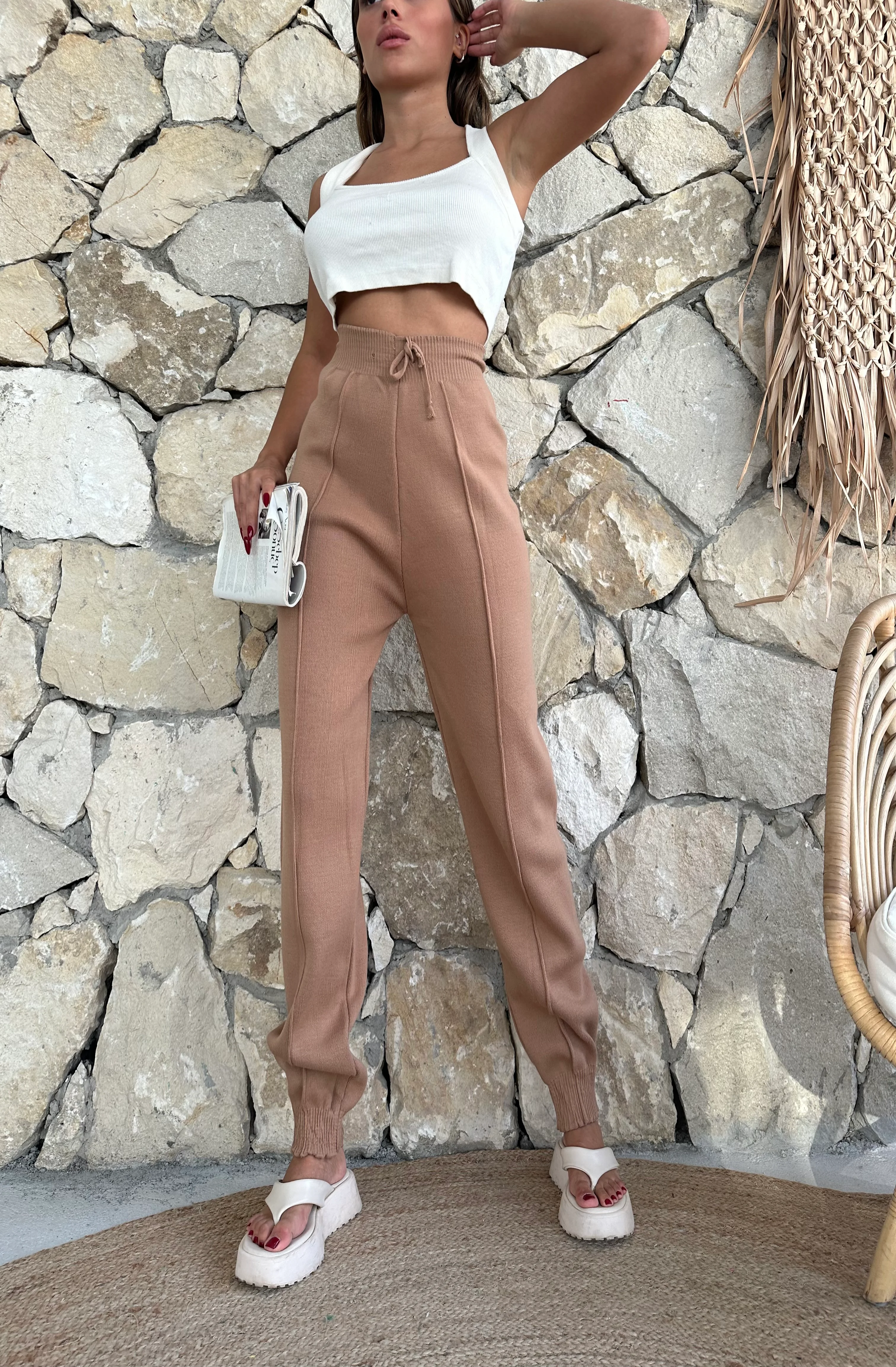 ÇİMALI DAR PAÇA PANTOLON