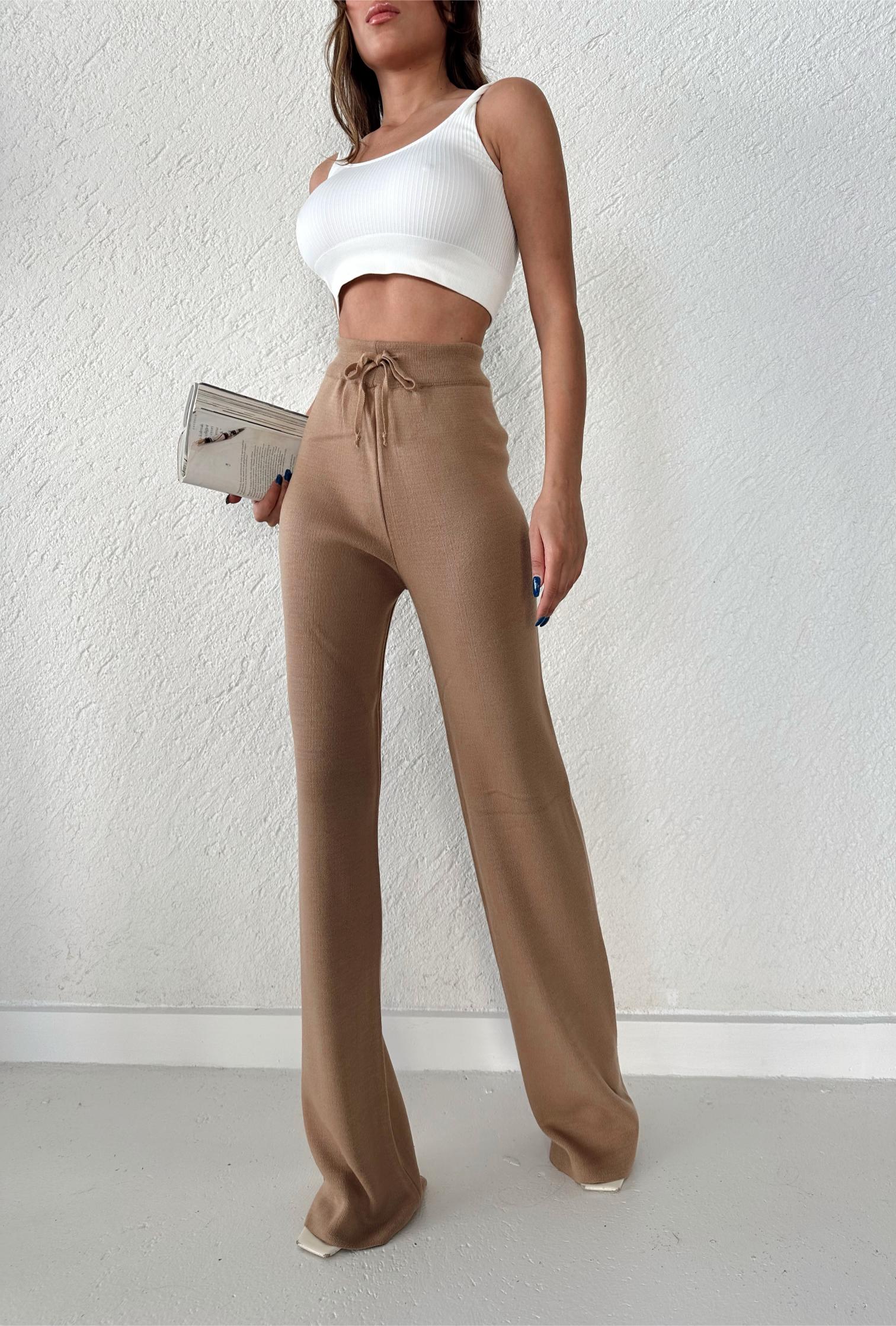 SADE BASİC PANTOLON - Bisküvi