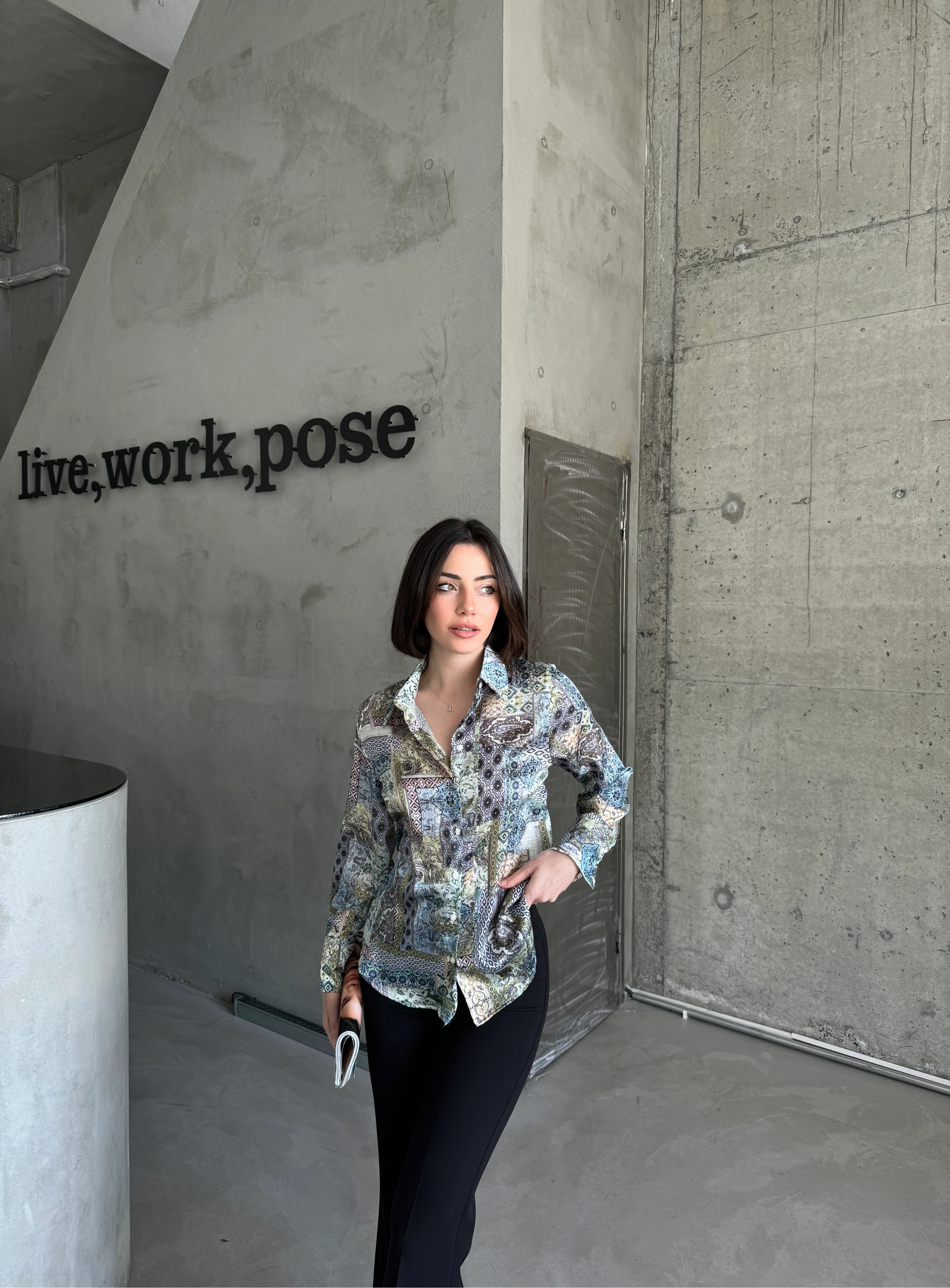 TÜRMEN DESEN GÖMLEK