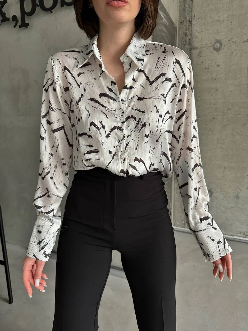 SANAT DESEN YORYO SATEN GÖMLEK