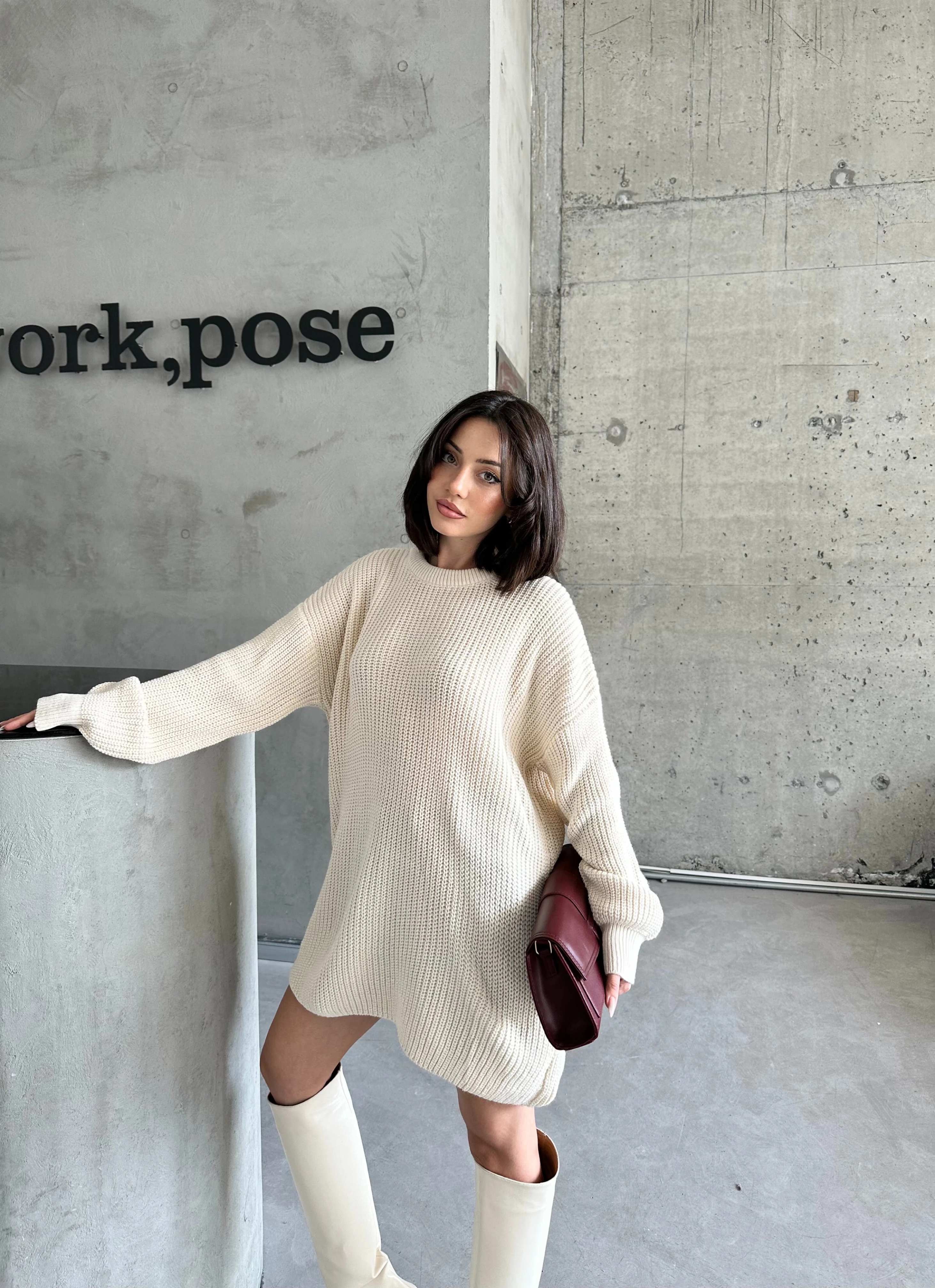 SELANİK OVERSİZE KAZAK