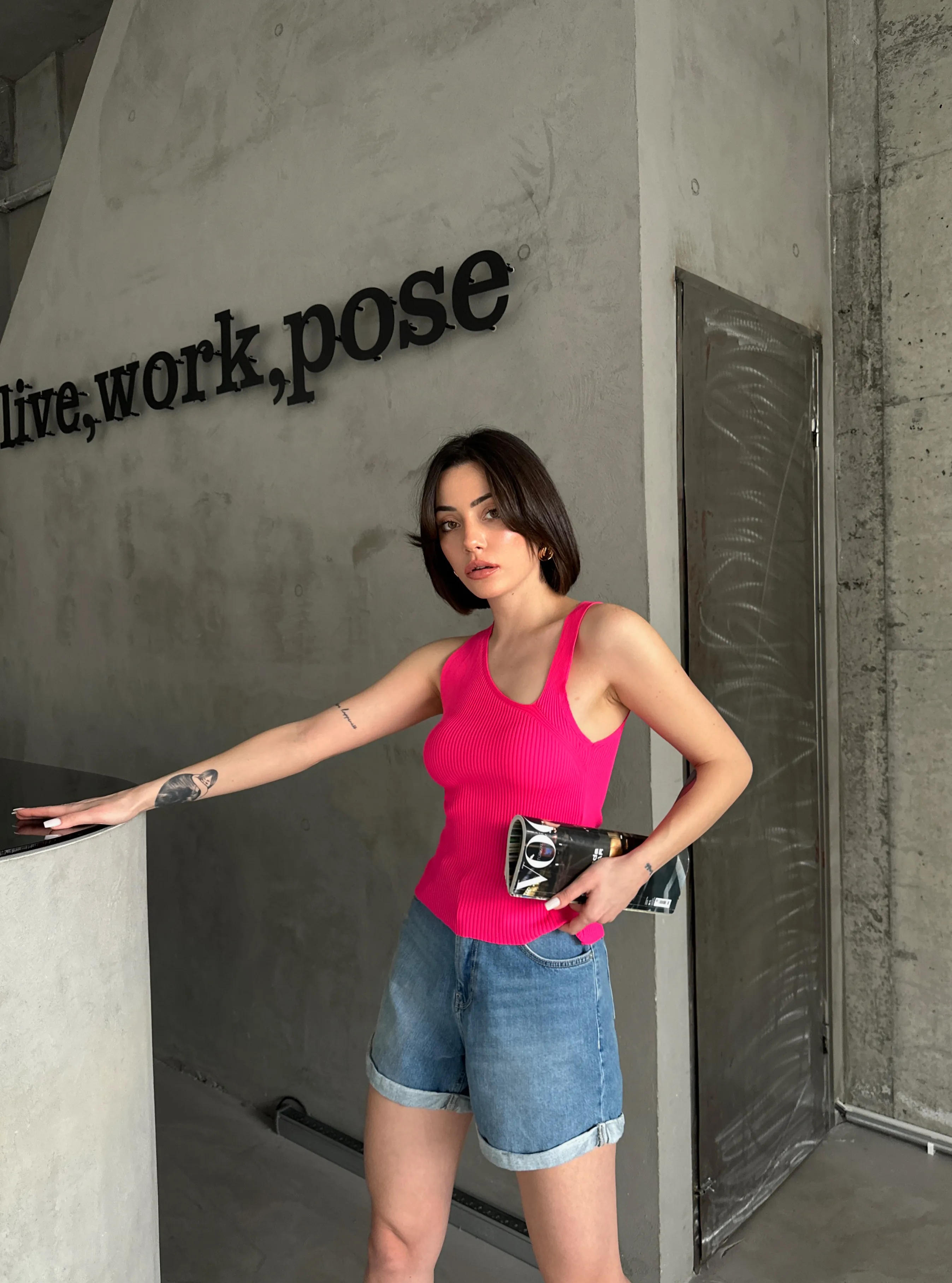 V YAKA BADİ - Fuşya