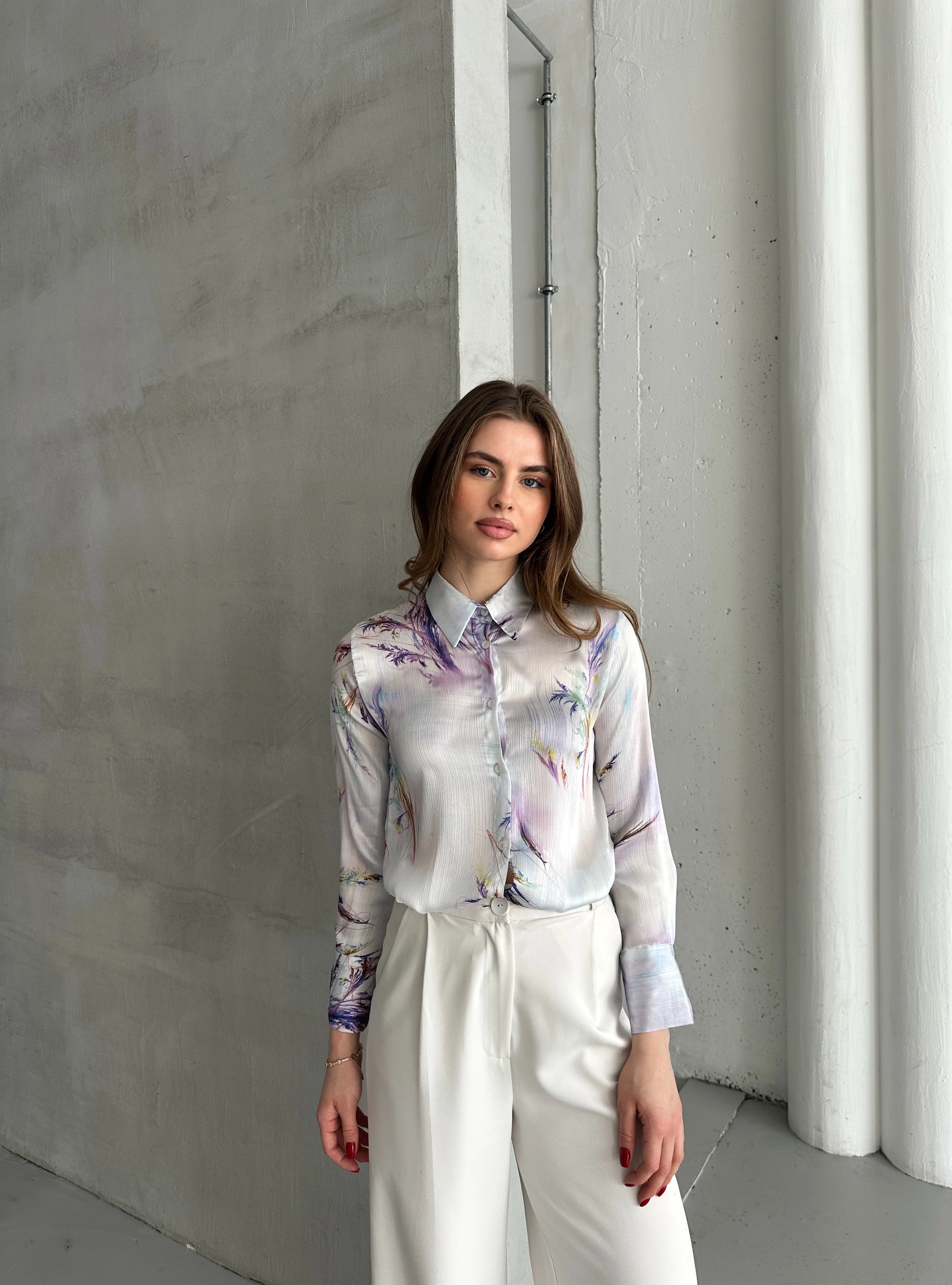 KIRÇIL DESEN GÖMLEK