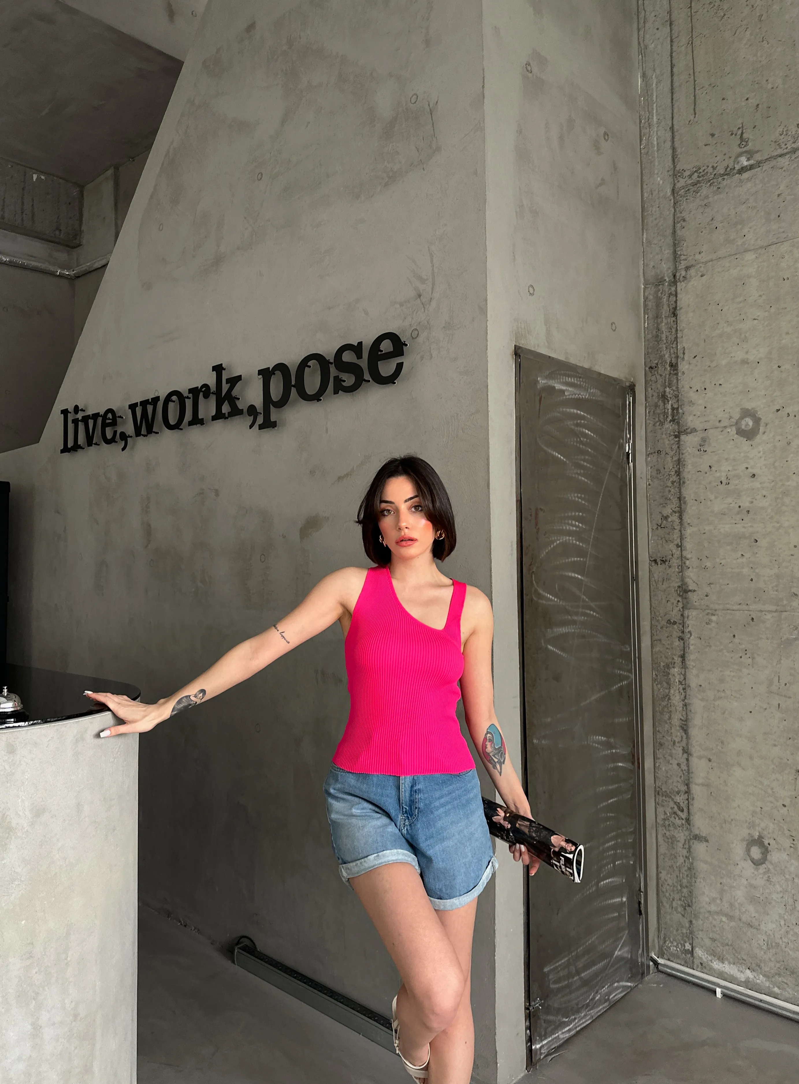 V YAKA BADİ - Fuşya