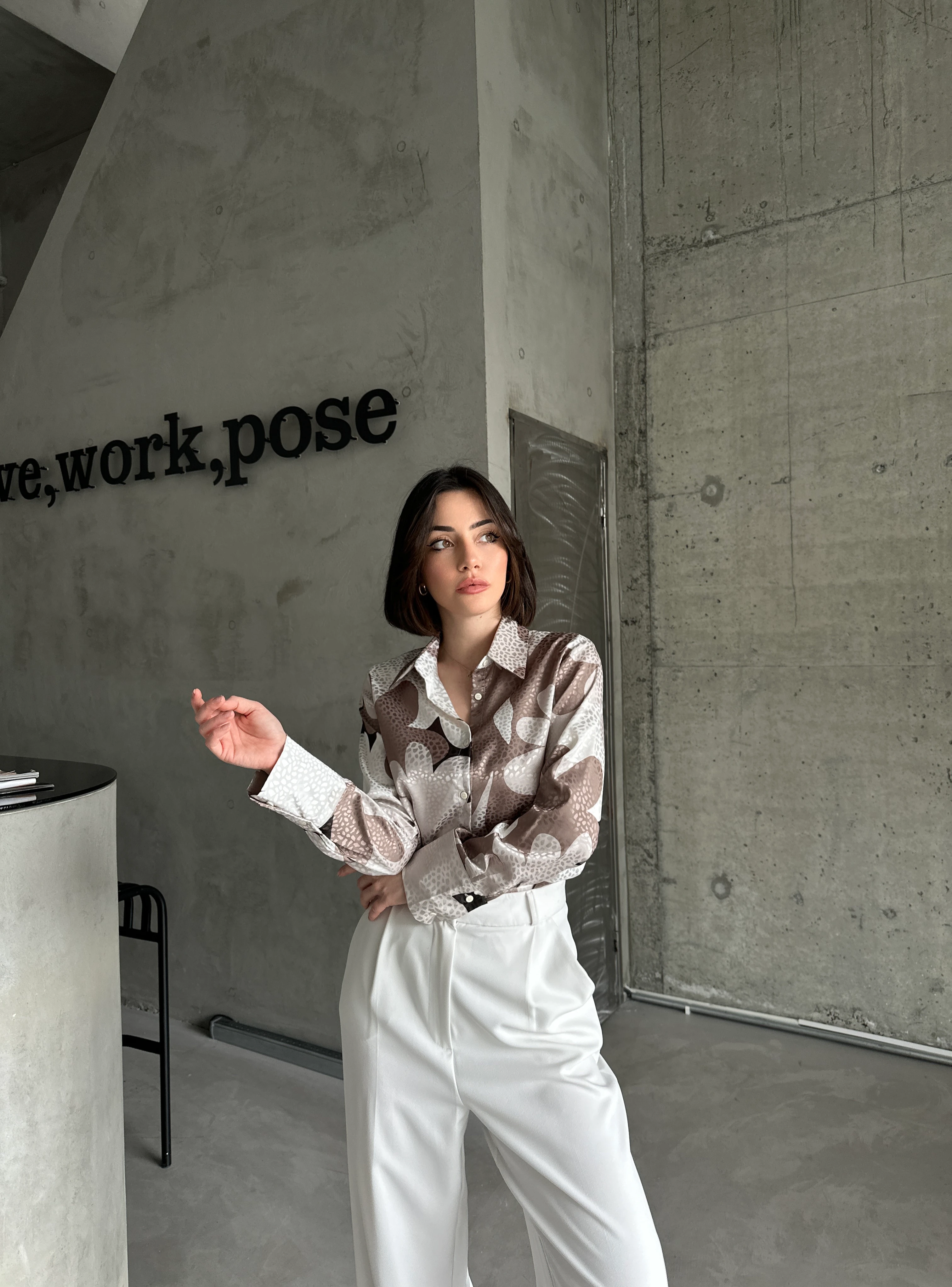 TEKERLEK DESEN GÖMLEK