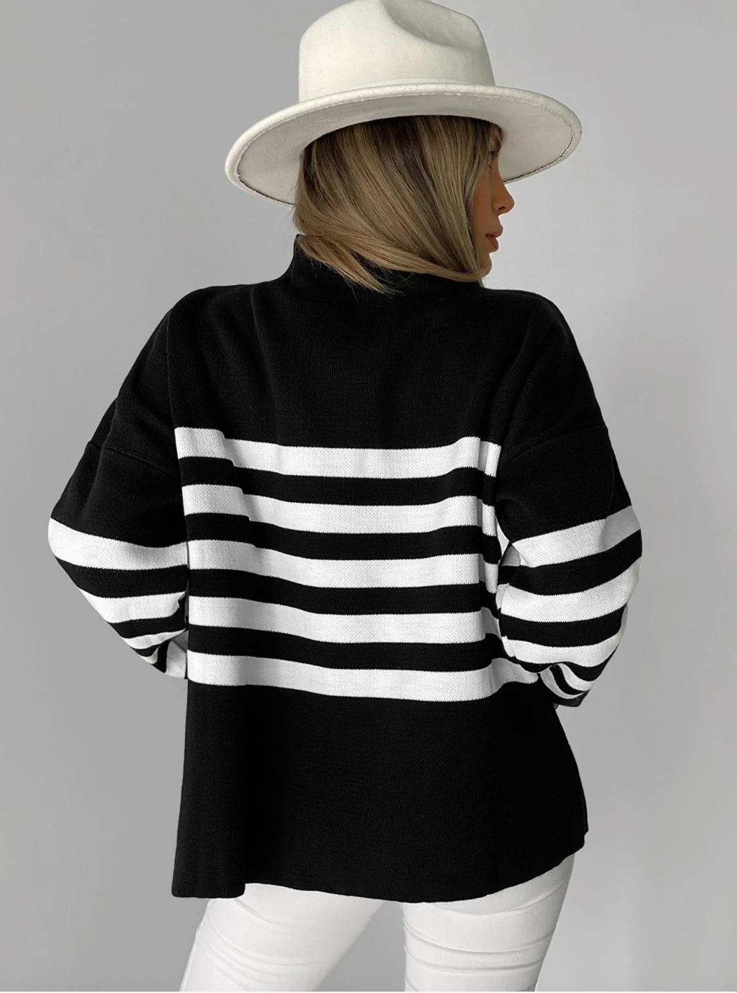 ÇİZGİLİ PİKE KAZAK