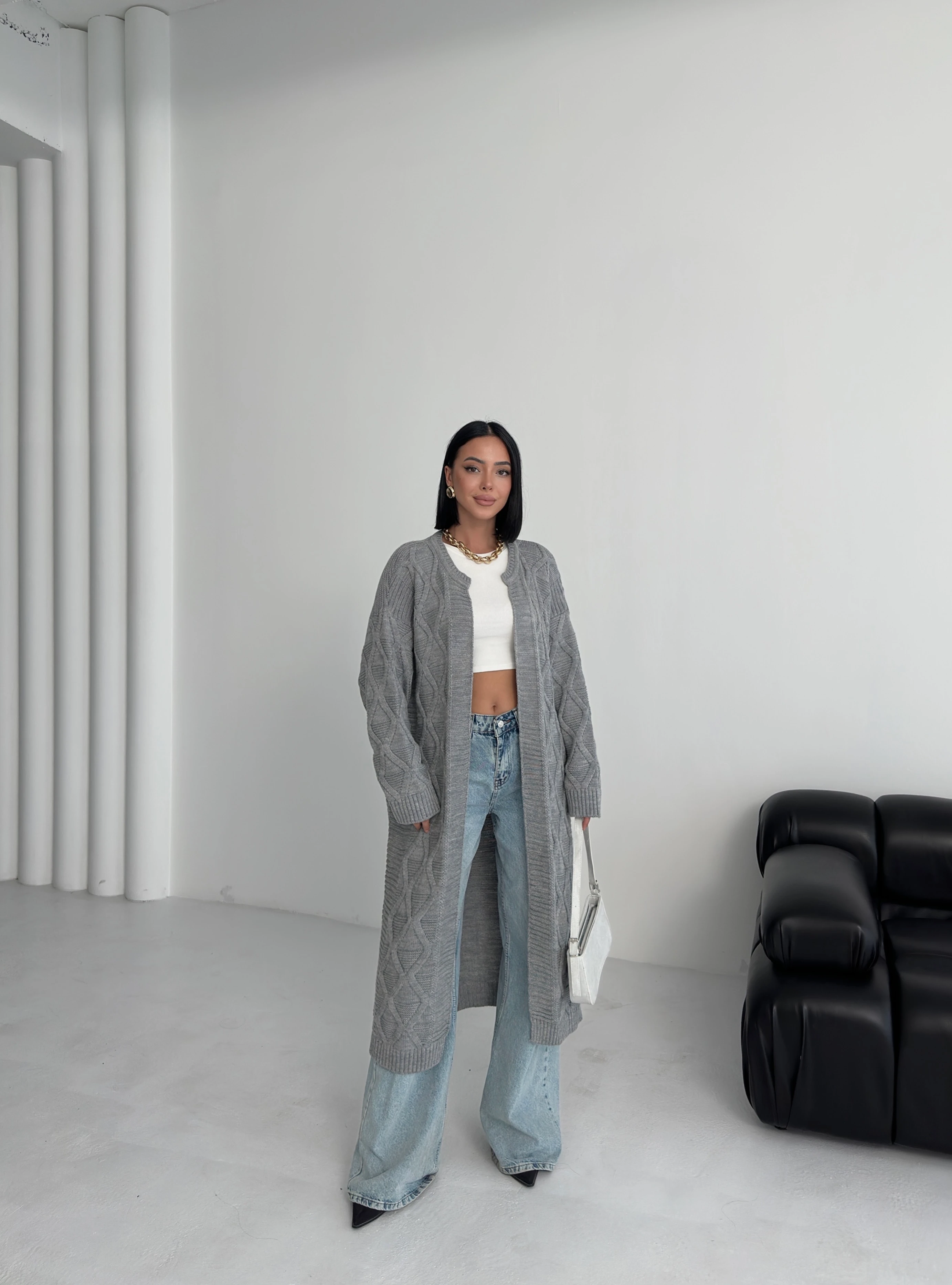 ZİNCİR DESEN HIRKA