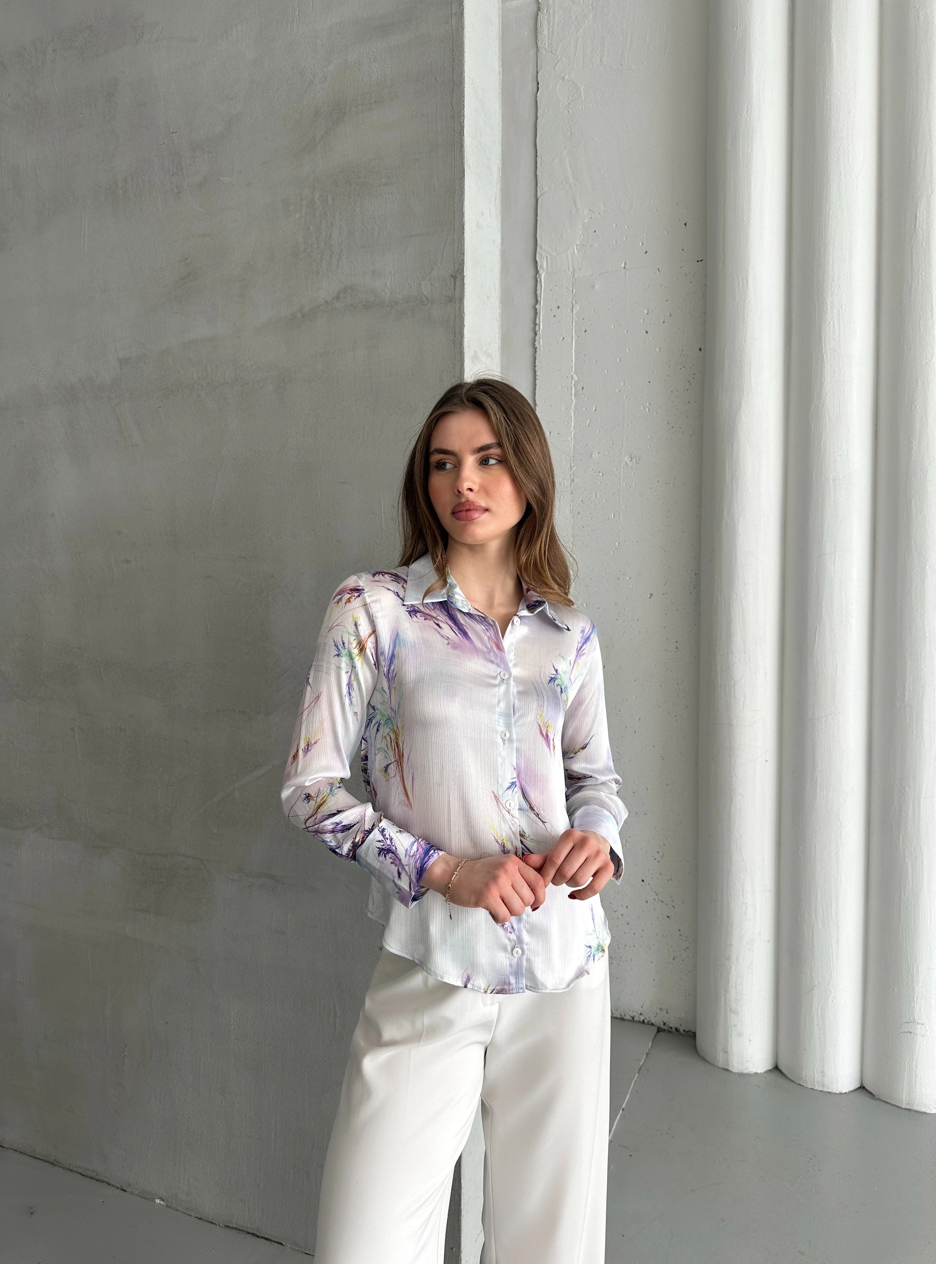 KIRÇIL DESEN GÖMLEK