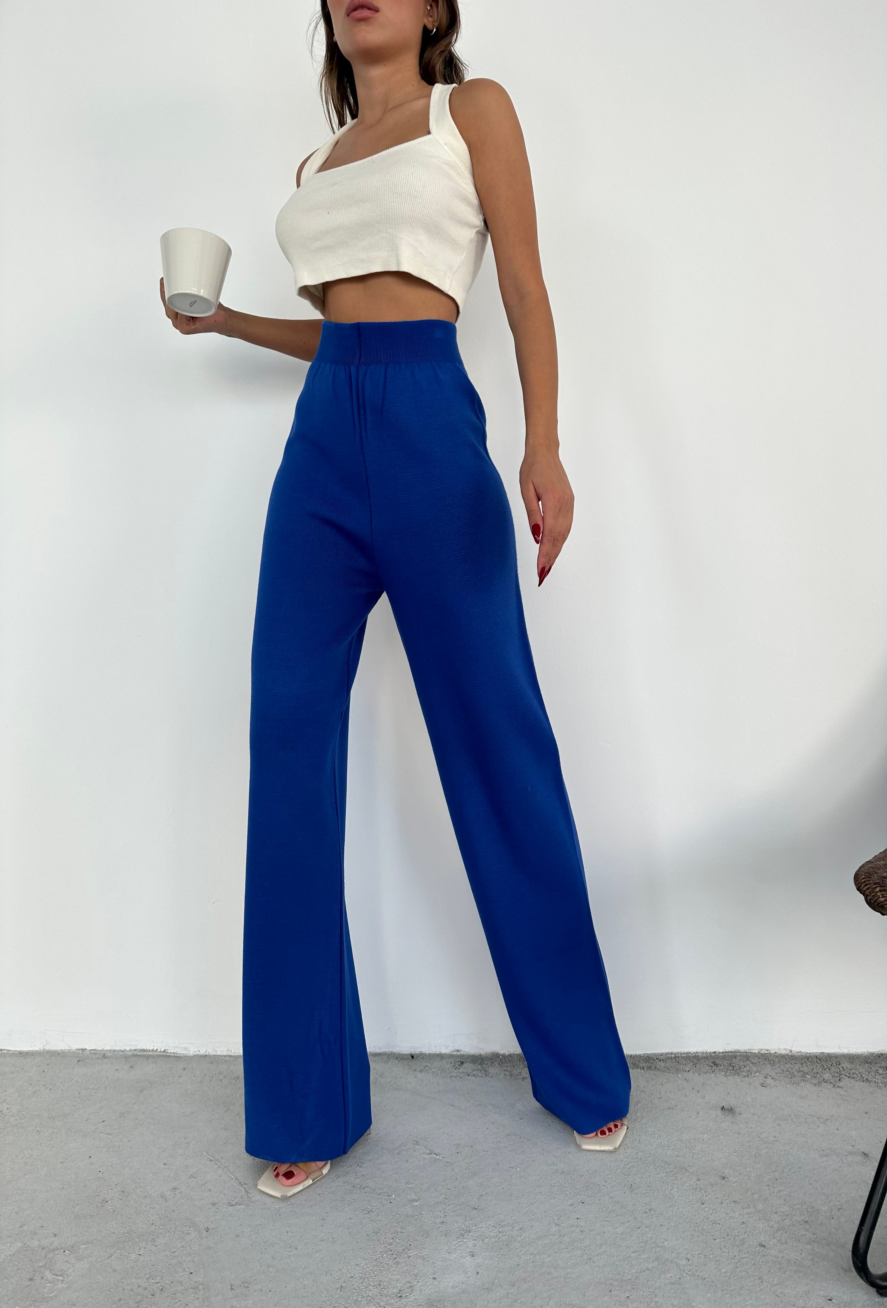 İPSİZ SADE BASİC PANTOLON - Saks
