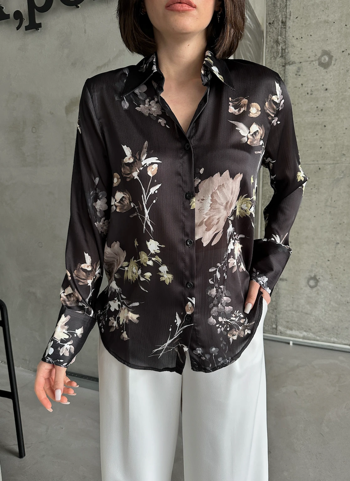 NİLÜFER DESEN GÖMLEK