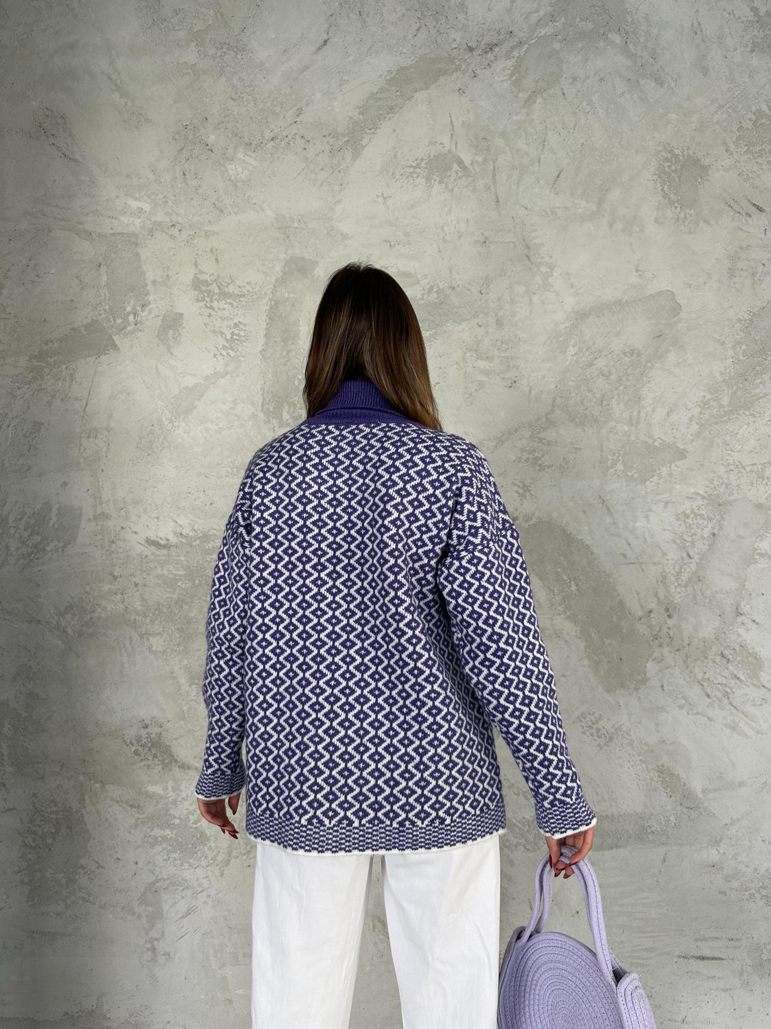 DAMA DESEN İPEK KAZAK