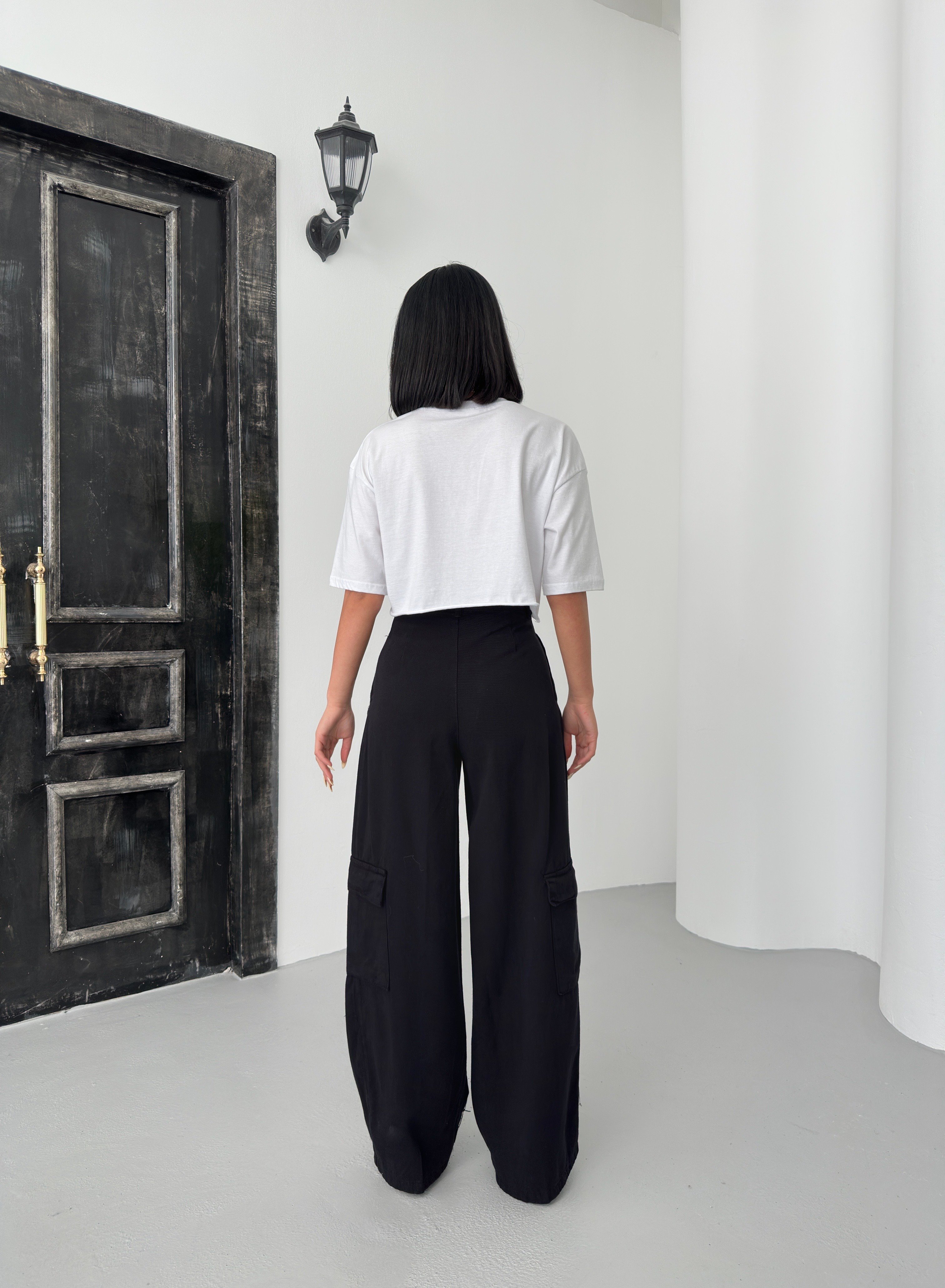 KARGO CEPLİ GABARDİN PANTOLON