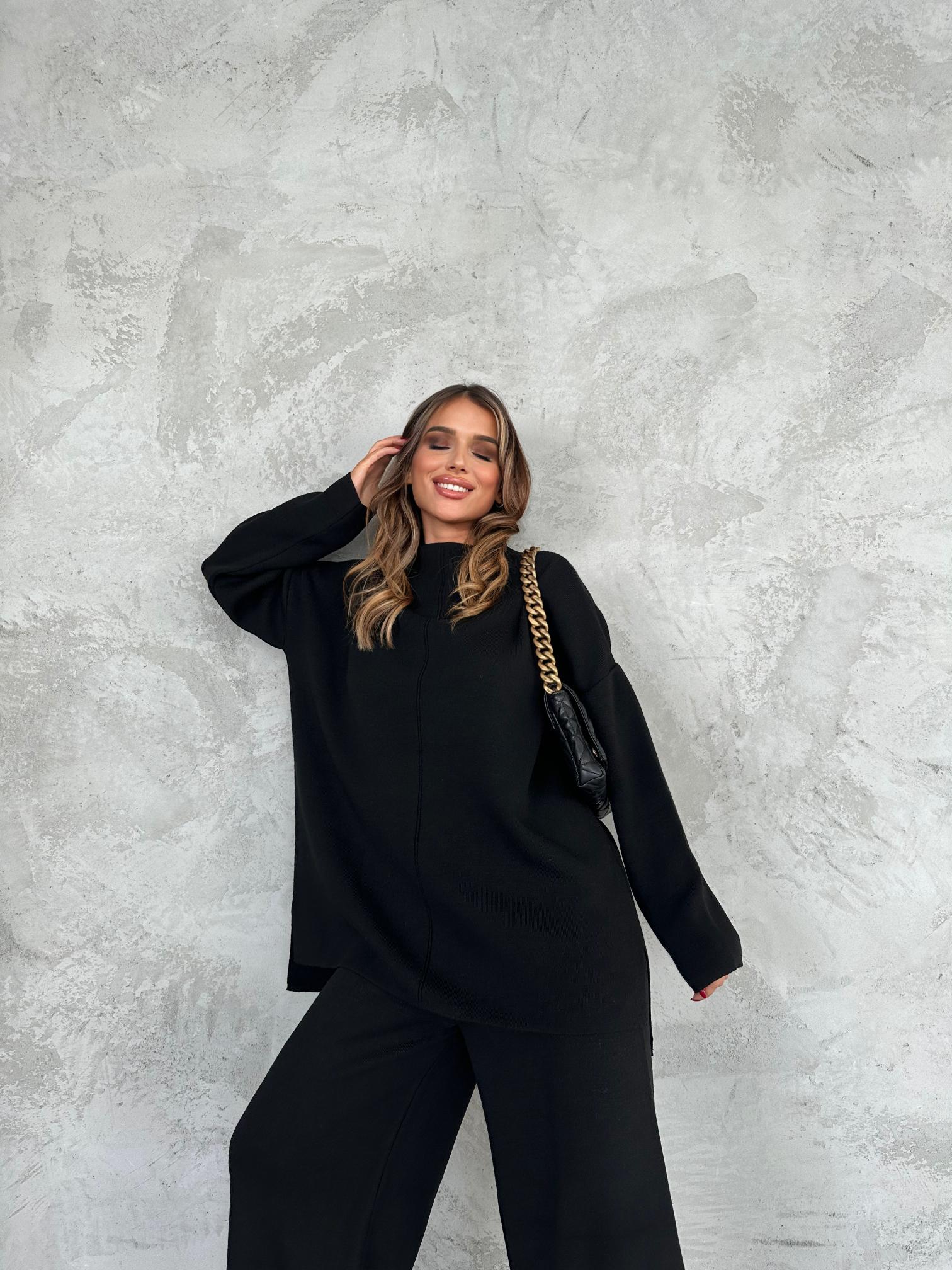 Sade İnterlok Takım - Siyah