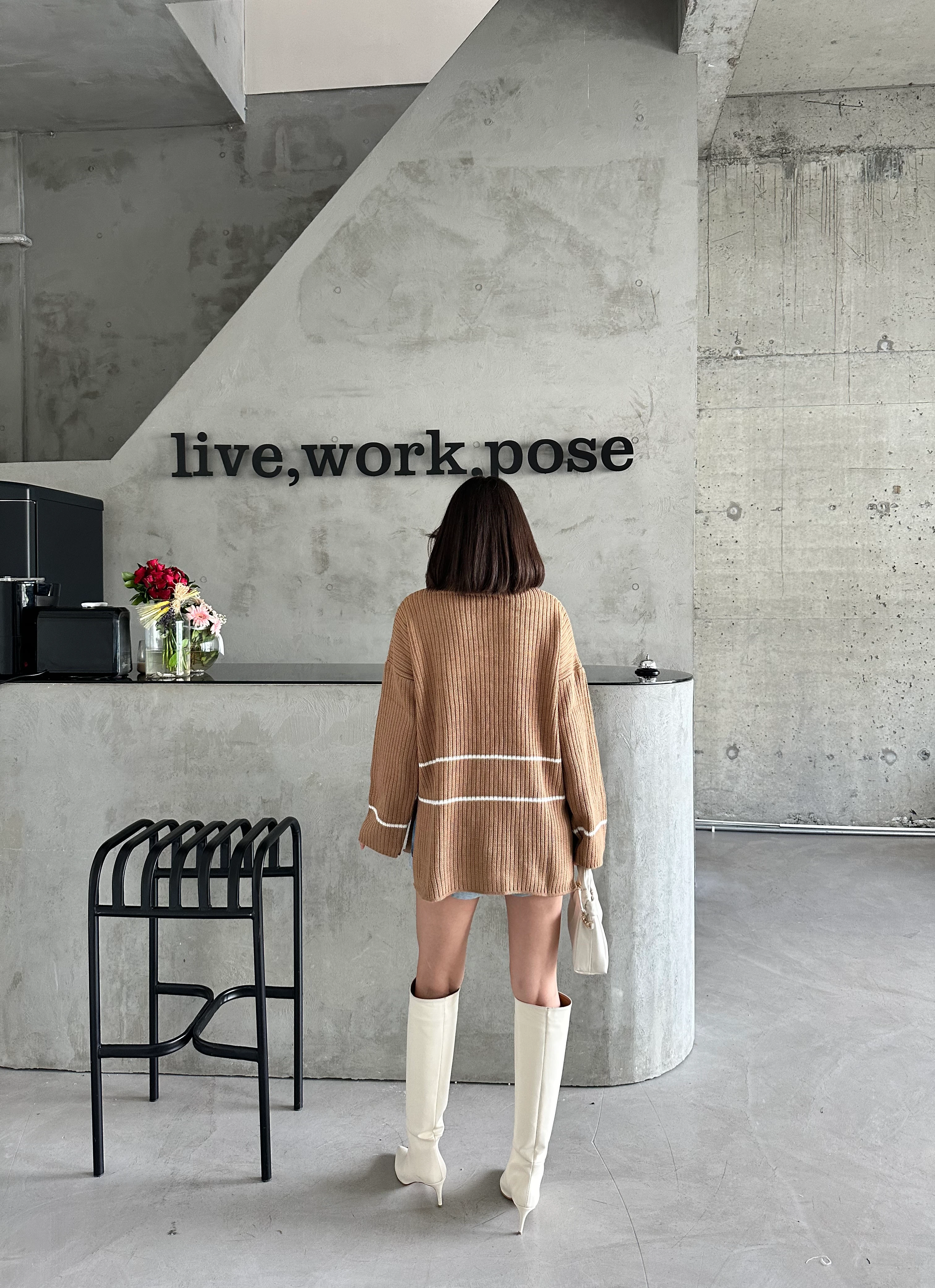 YIRTMAÇLI FERMUARLI KAZAK