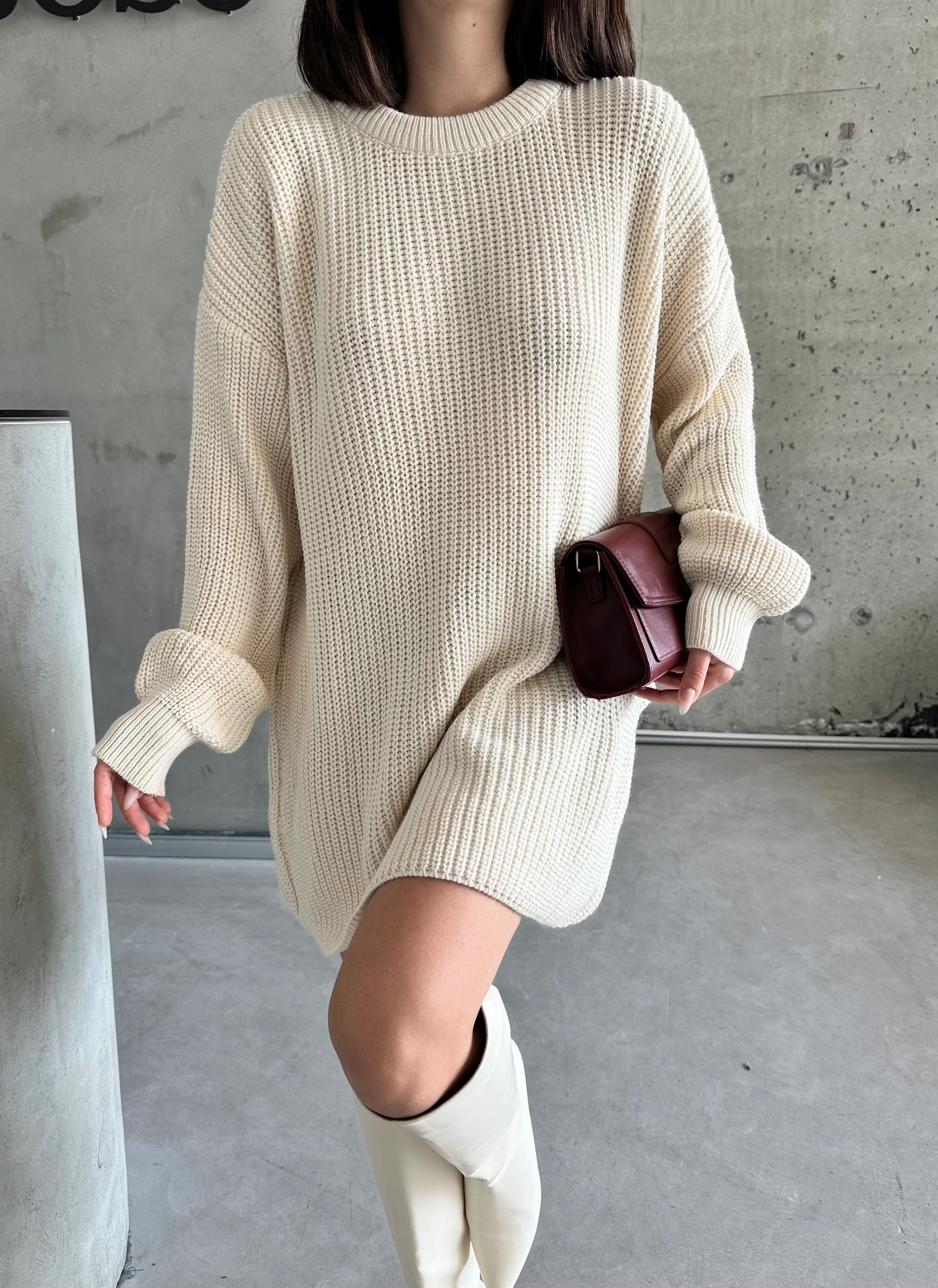 SELANİK OVERSİZE KAZAK