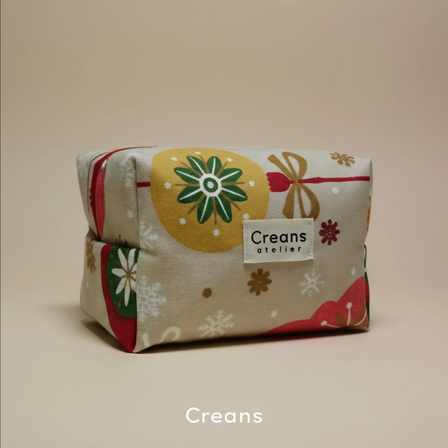 Yılbaşı desenli çok amaçlı çanta Cozy Season 