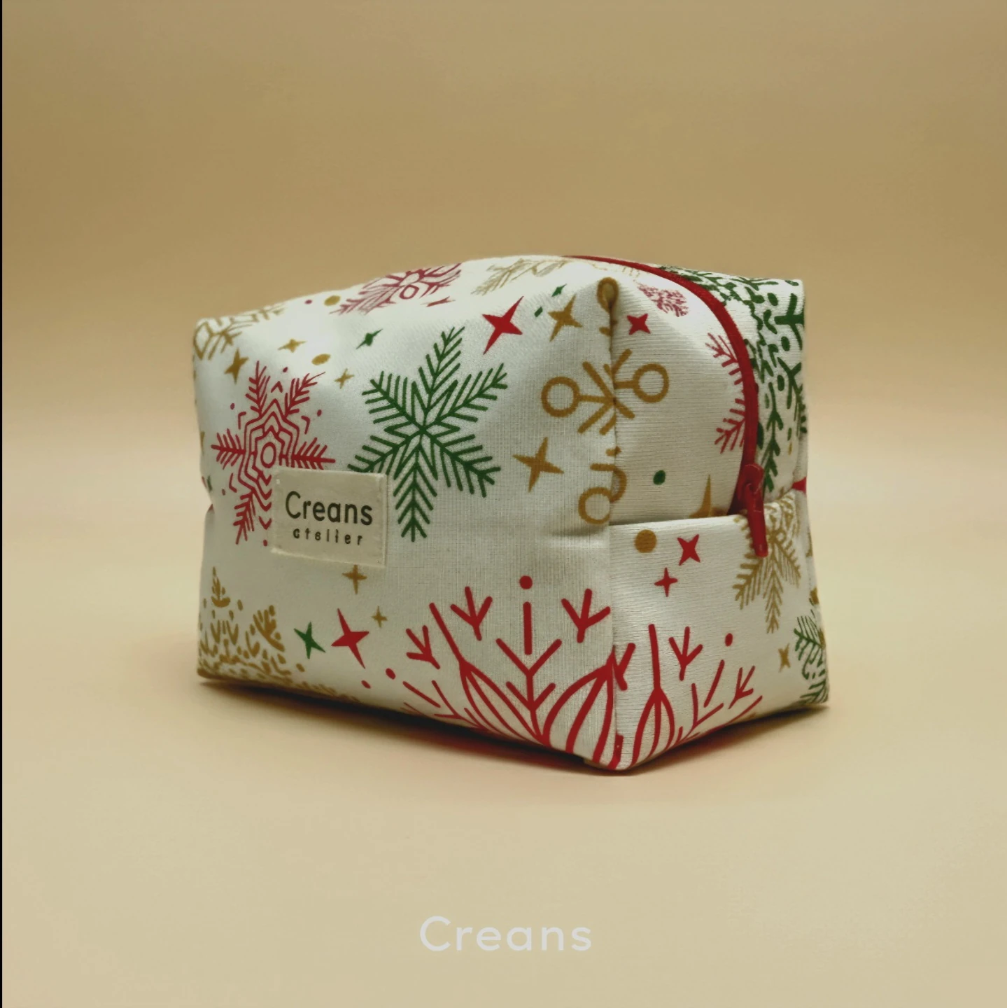 Yılbaşı desenli çok amaçlı çanta Snowglow