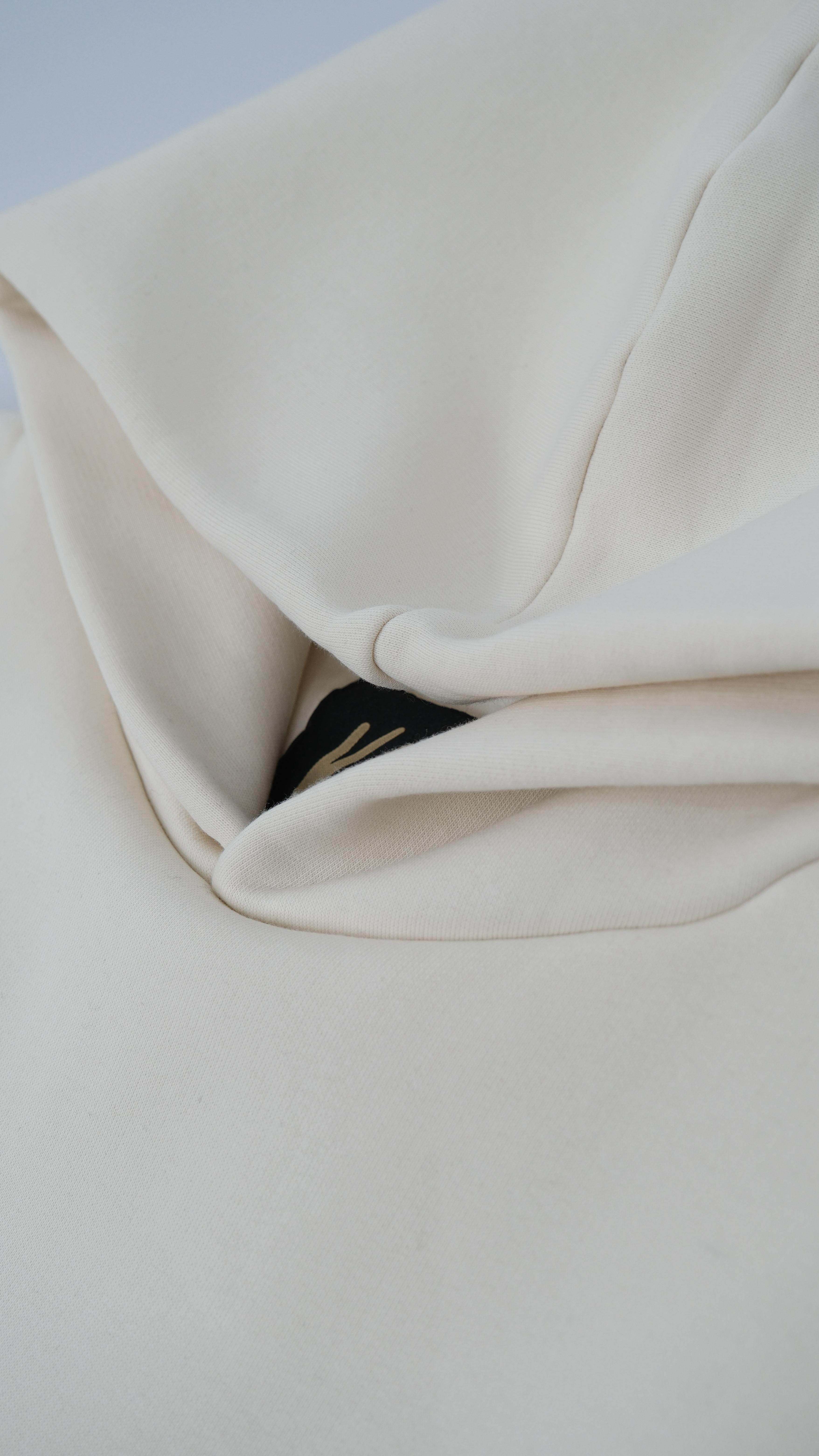 Moon White Hoodie