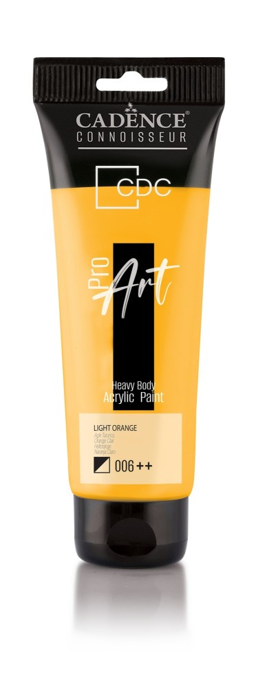 PR006 Açık Turuncu Proart Heavy Body Akrilik Boya 120ML