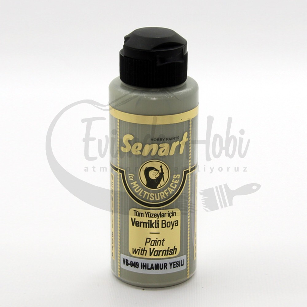 Senart Vernikli Boya VB049 Ihlamur Yeşili 120ml