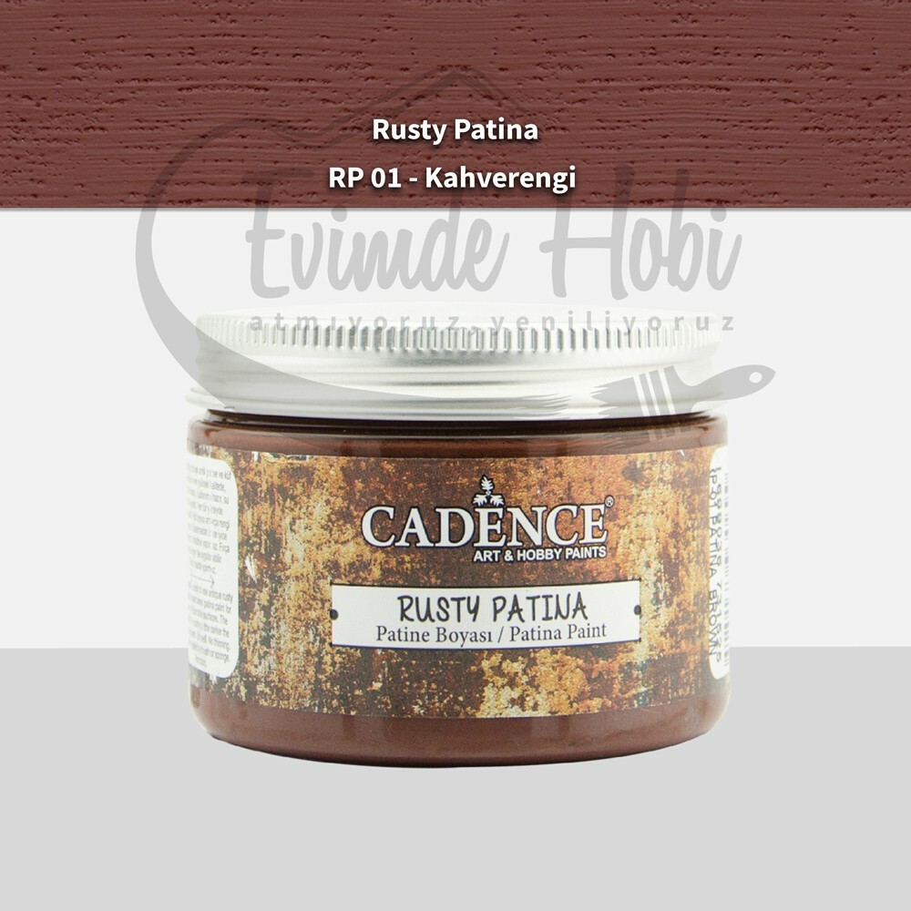 Rusty Patina Antik Patine Küf Efekt RP01 Kahverengi