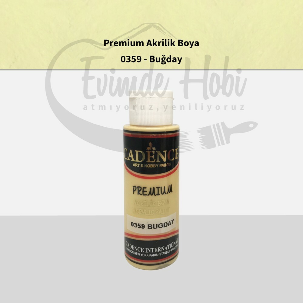 Premium Akrilik Boya 0359 Buğday 70ML