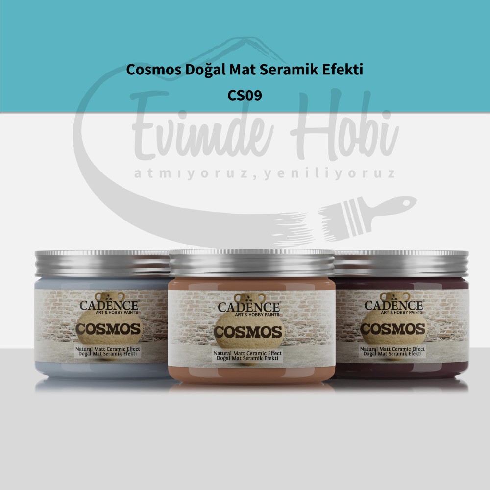 CS09 Nane Yeşil Cosmos Doğal Mat Seramik Efekti 150ML