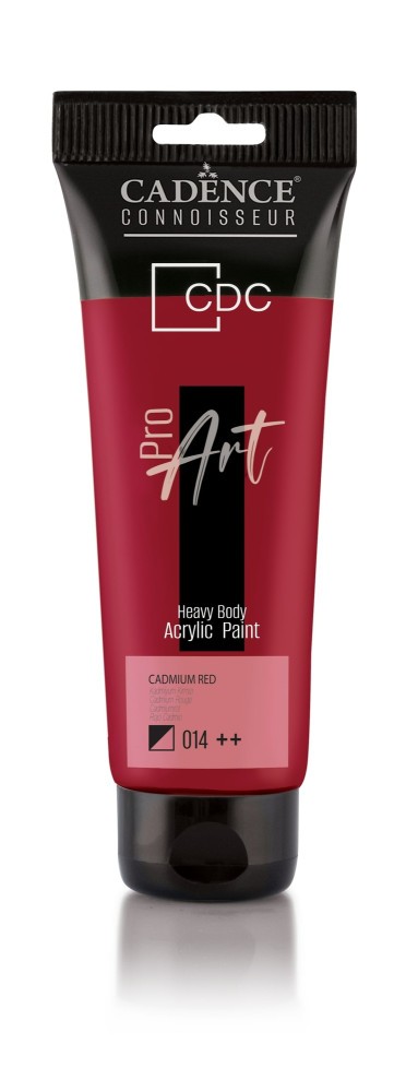 PR014 Kadmiyum Kırmızısı Proart Heavy Body Akrilik Boya 120ML