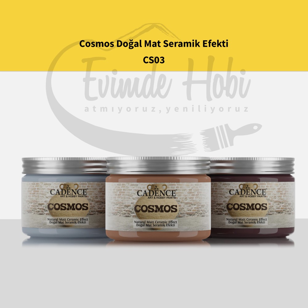 CS03 Sarı Cosmos Doğal Mat Seramik Efekti 150ML