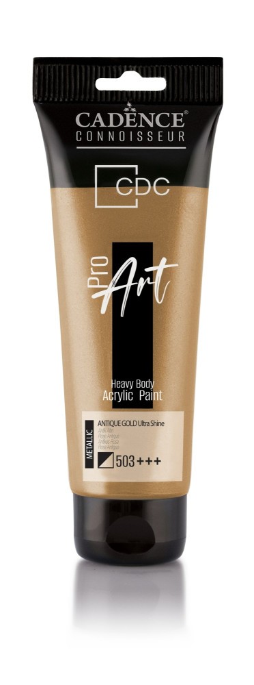 PRD503 Antik Altın Proart Heavy Body Akrilik Boya 120ML