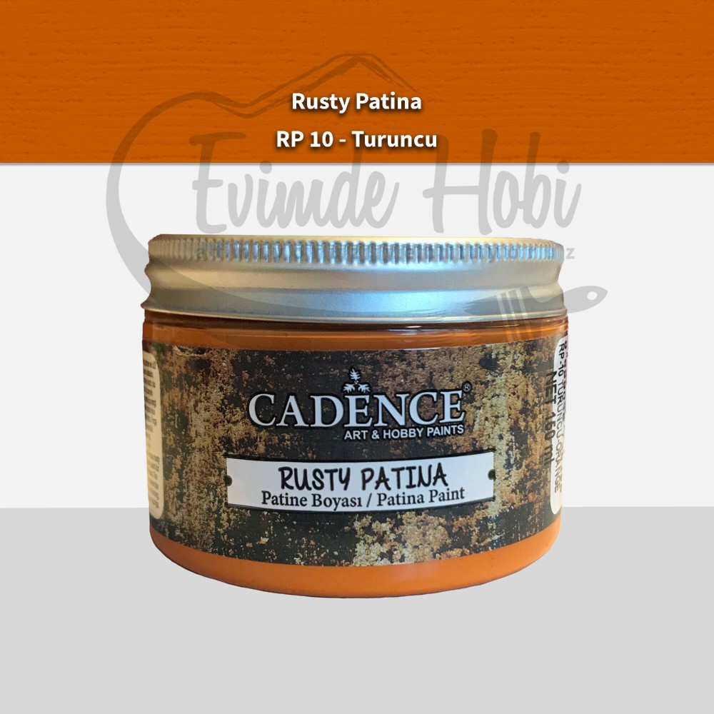 Rusty Patina Antik Patine Küf Efekt RP10 Turuncu