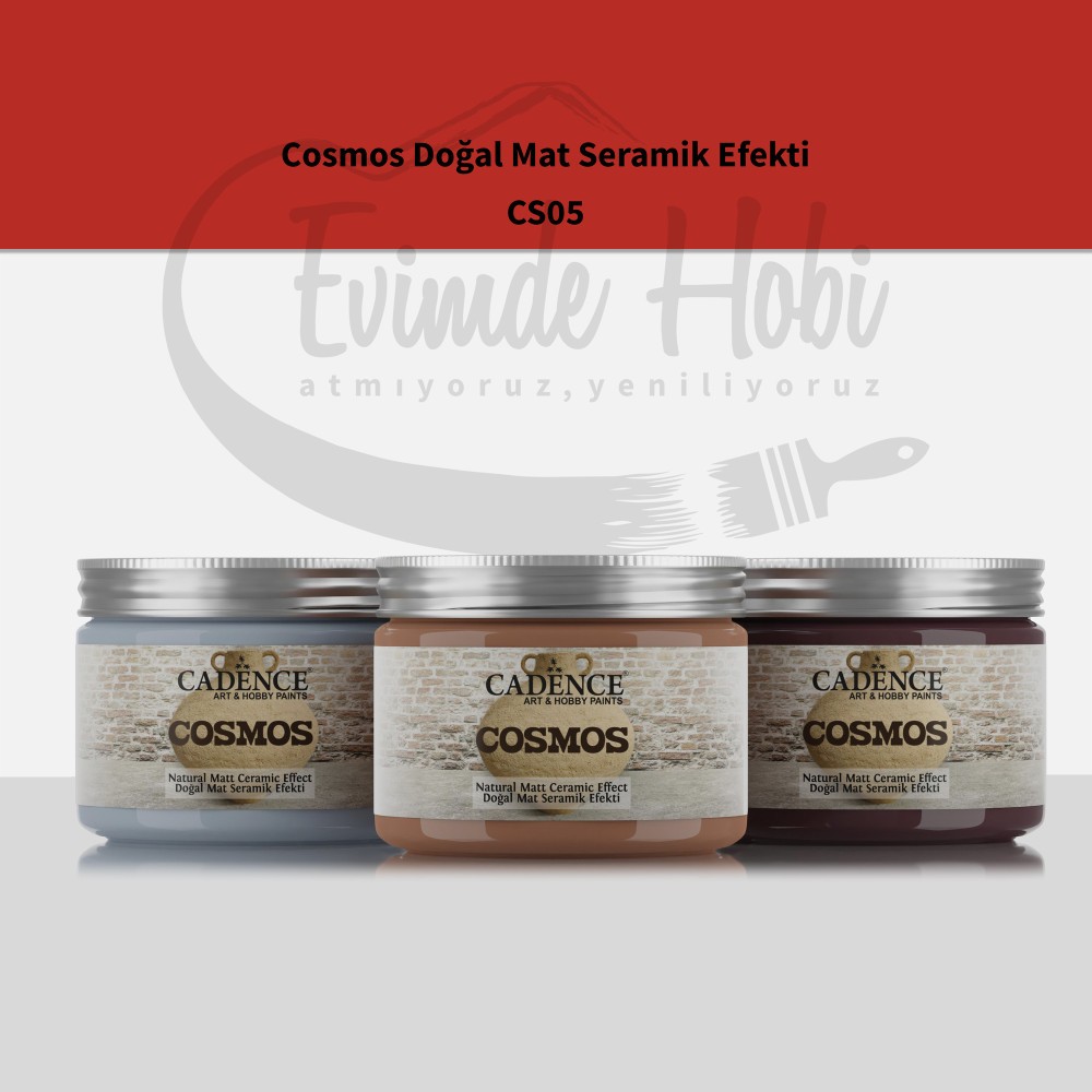 CS05 Elma Şekeri Cosmos Doğal Mat Seramik Efekti 150ML