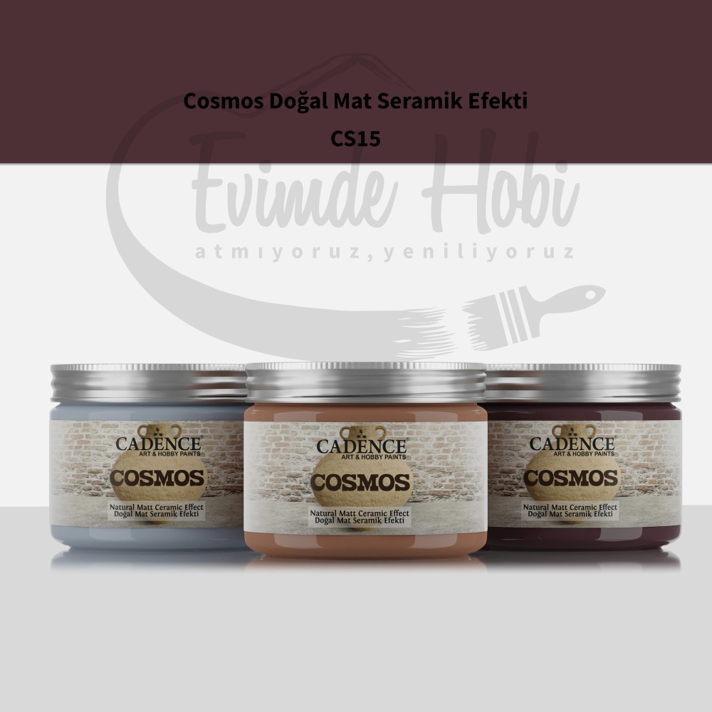 CS15 Kahve Cosmos Doğal Mat Seramik Efekti 150ML