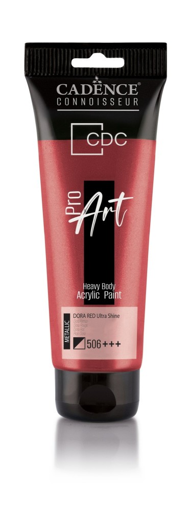 PRD506 Dora Kırmızı Proart Heavy Body Akrilik Boya 120ML