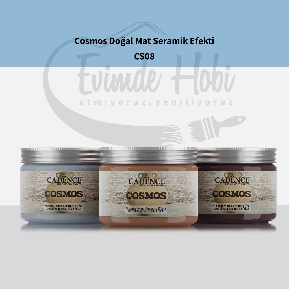 CS08 Açık Mavi Cosmos Doğal Mat Seramik Efekti 150ML