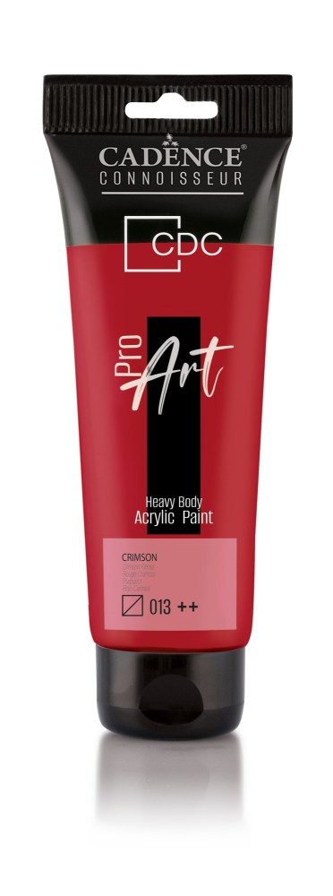 PR013 Krimson Kırmızı Proart Heavy Body Akrilik Boya 120ML