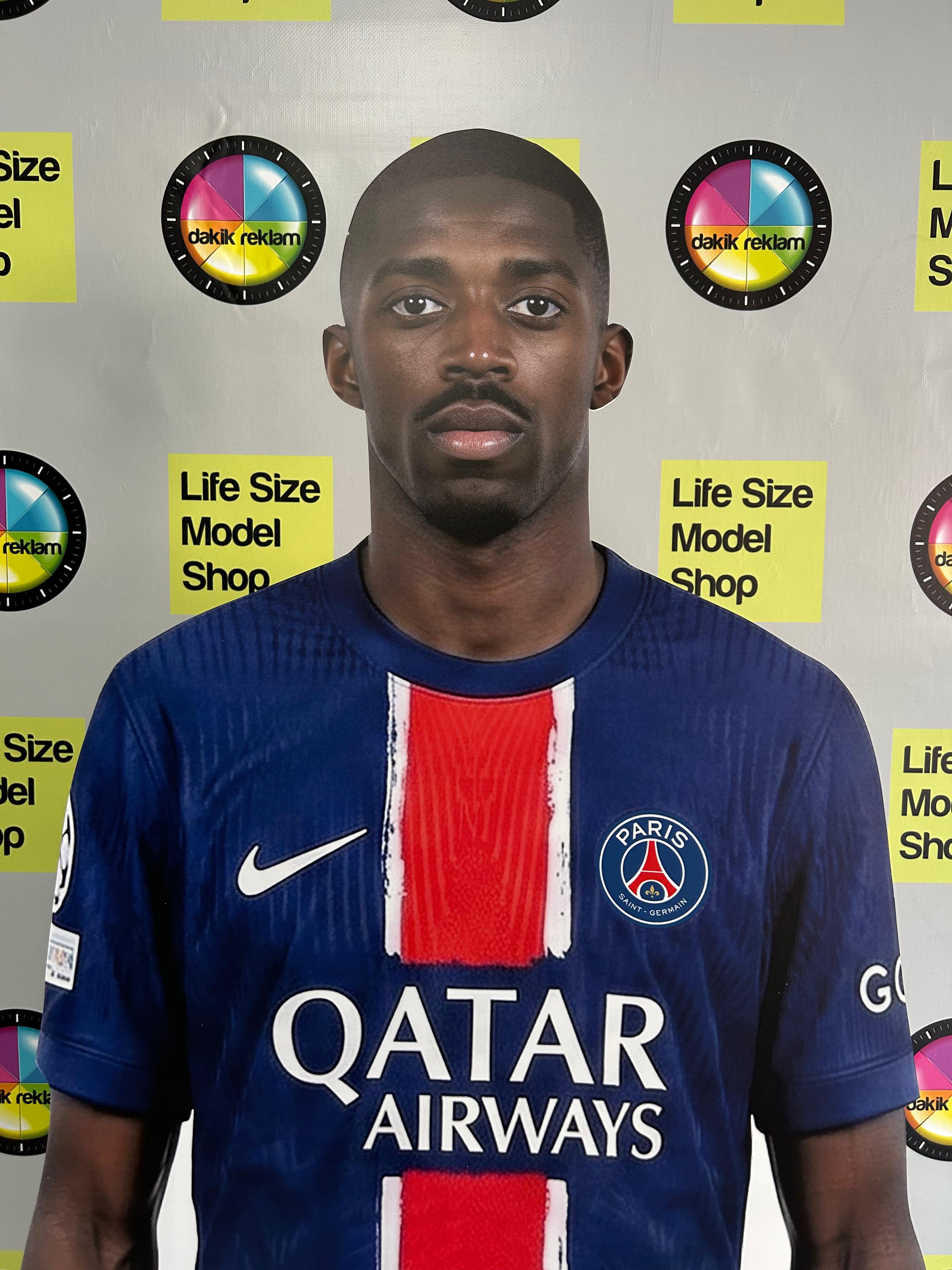 Ousmane Dembélé Paris Saint-Germain Gerçek Boy Maket – #10 Numara