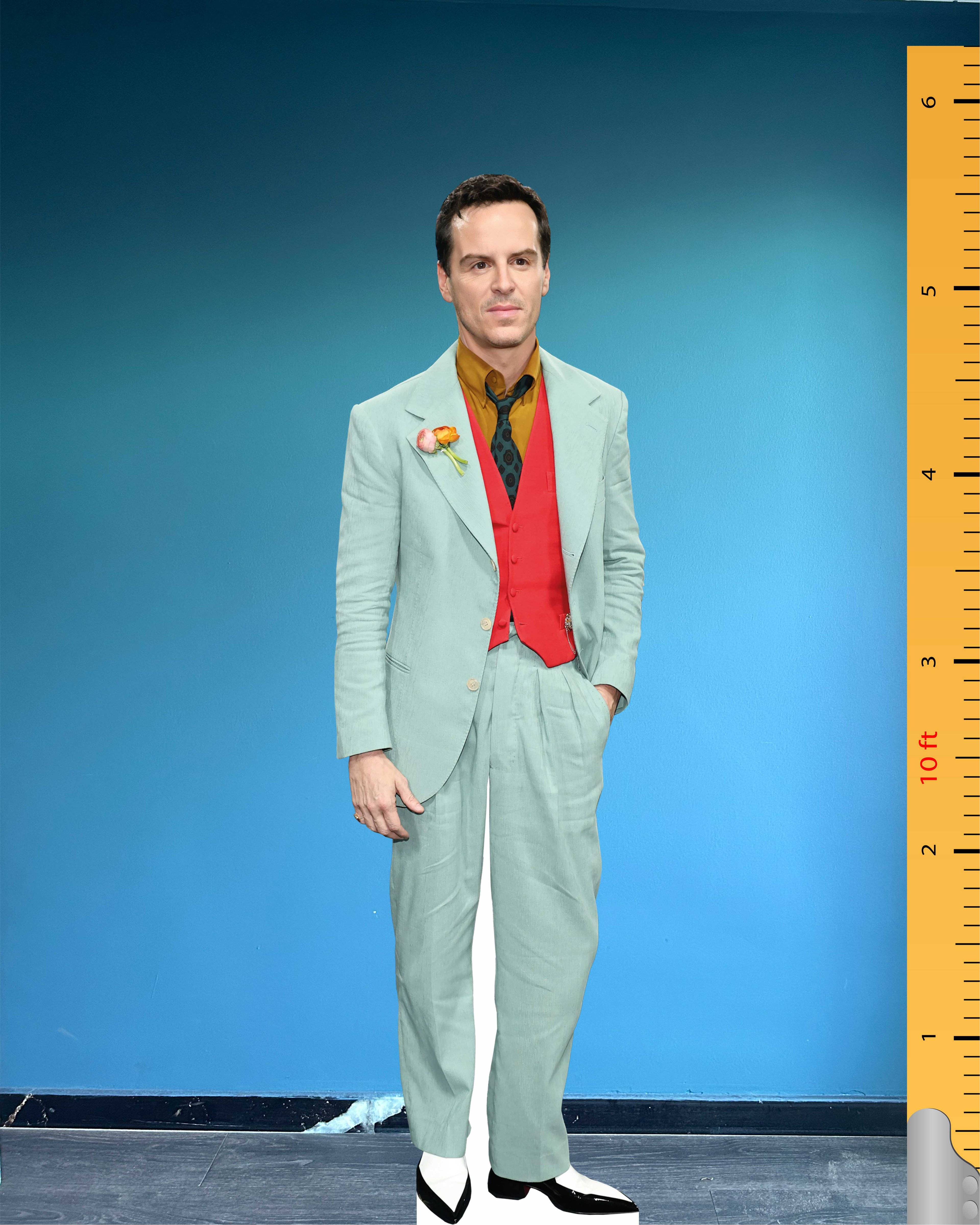 Andrew Scott Cardboard Cutout Model Life Size Plastic Standee Model
