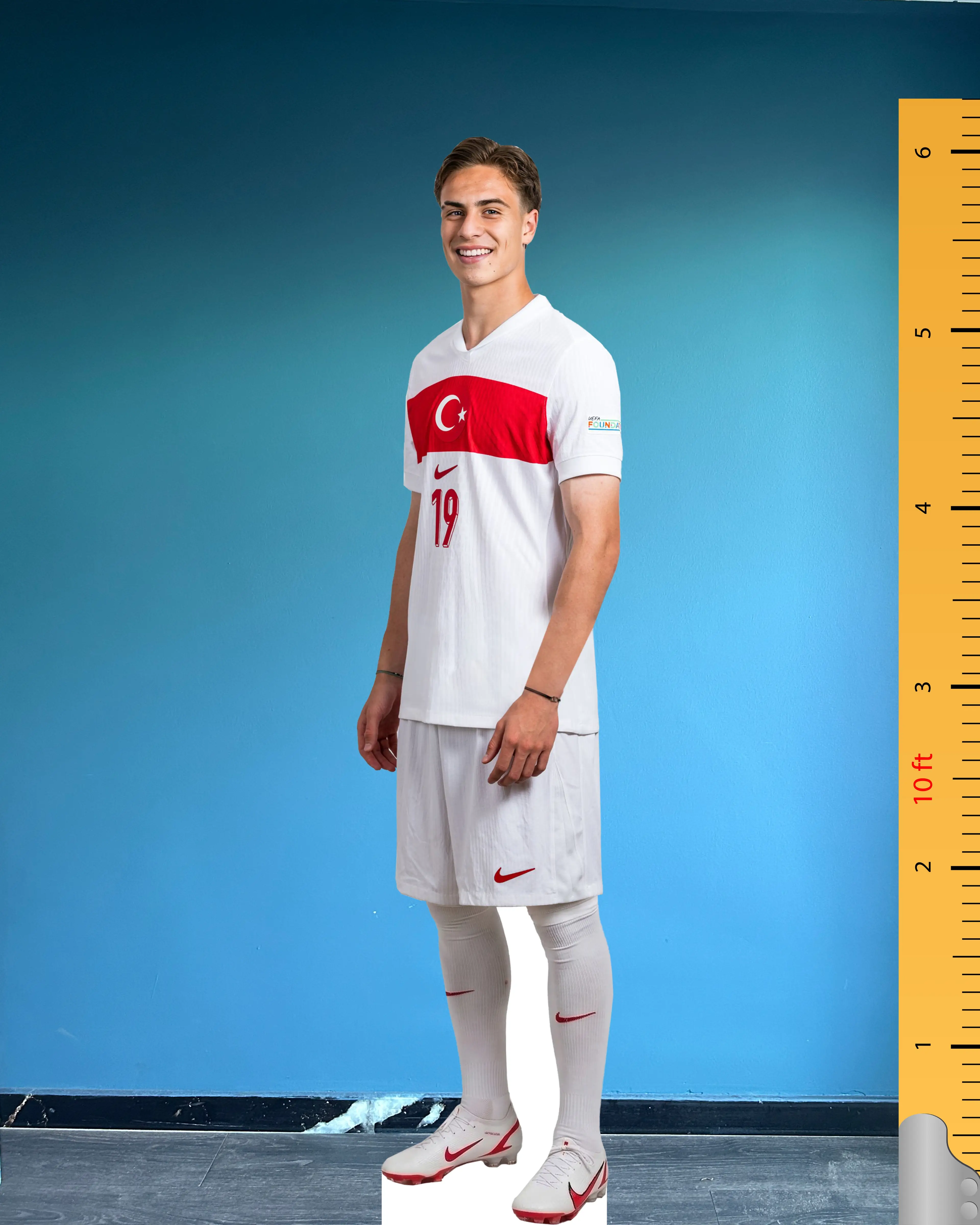 Kenan Yildiz Life Size Cardboard Cutout Model | Turkish National