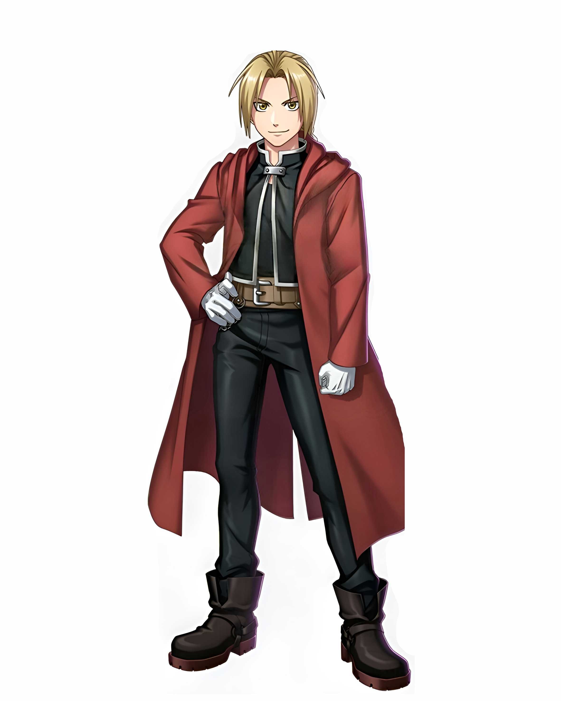 Edward Elric Anime Figure Cutout Model Cardboard Model