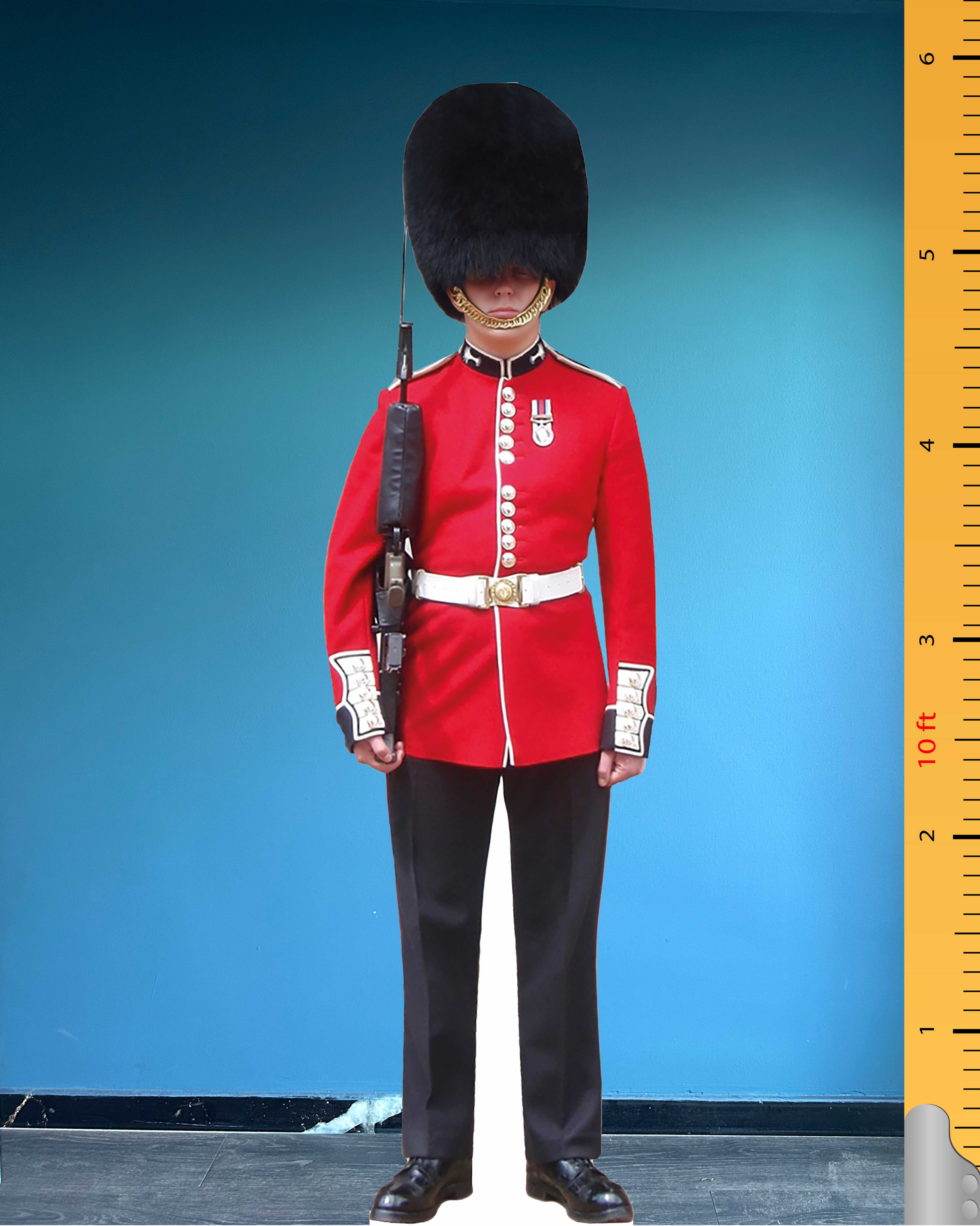 🇬🇧 British Grenadier Guard Life Size Cardboard Cutout – Custom Standee for Events & Displays 🇬🇧