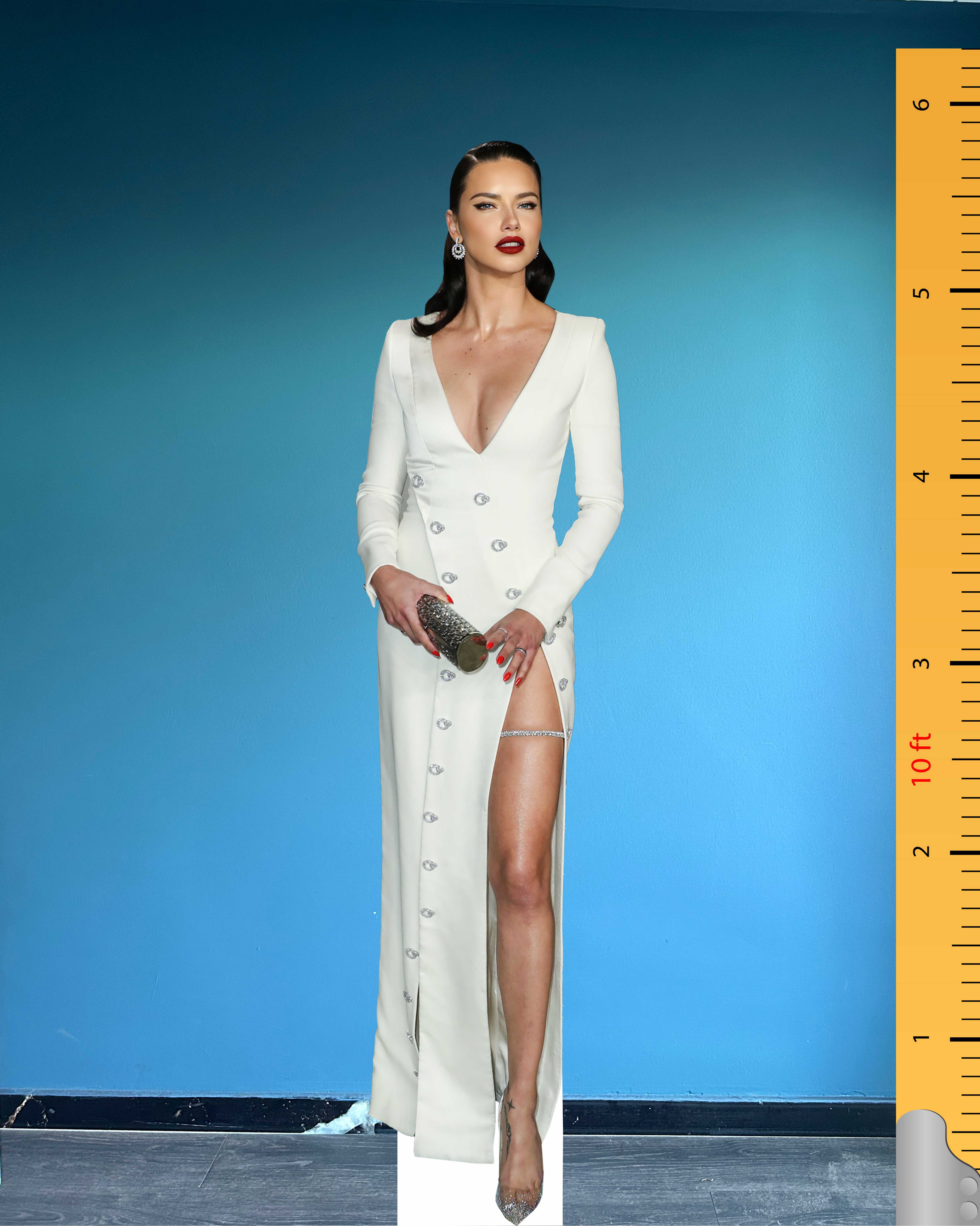 Adriana Lima Life Size Cardboard Cutout – Vanity Fair’s Oscars Edition ✨