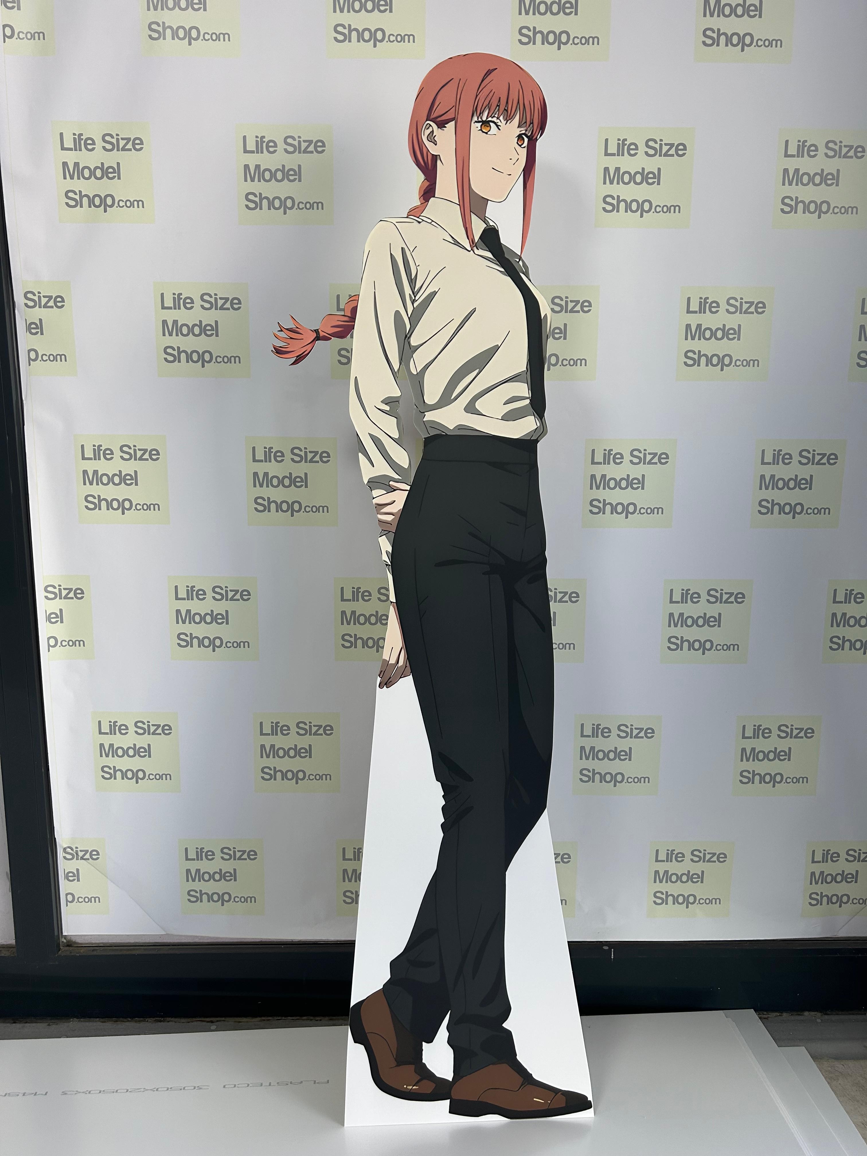 Makima Cardboard Cutout Model Anime Standee Figure Model