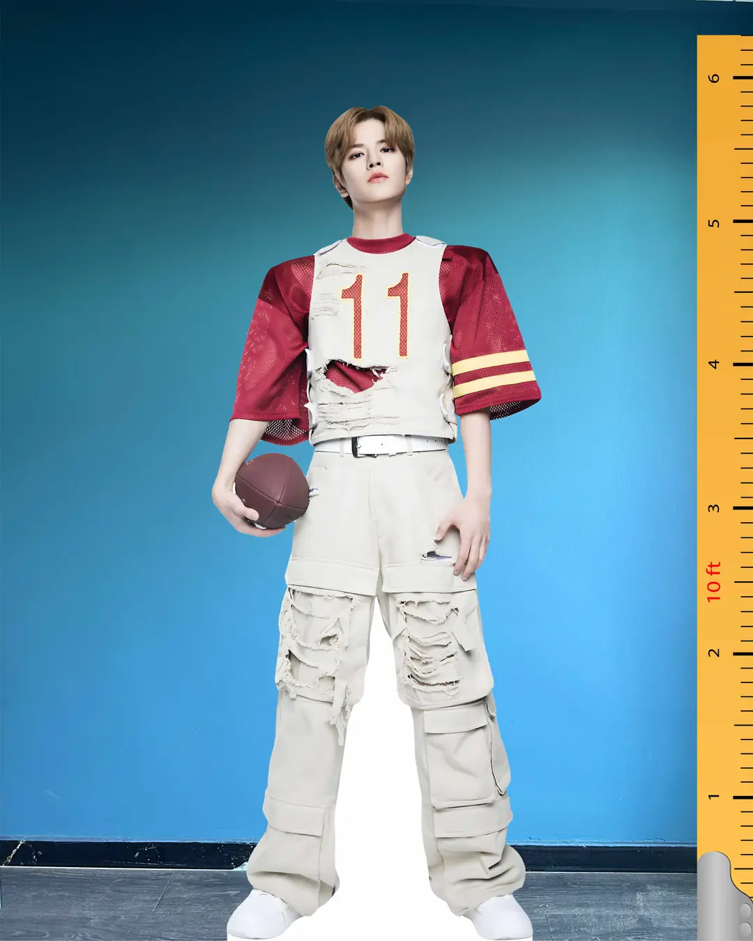 Levensgrote kartonnen standaard van Seungmin – 🎤 Stray Kids